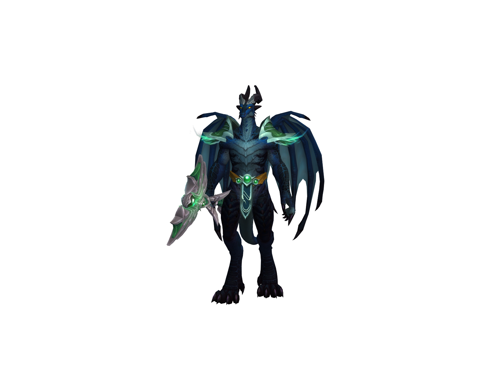 Rensouffle 3D character render