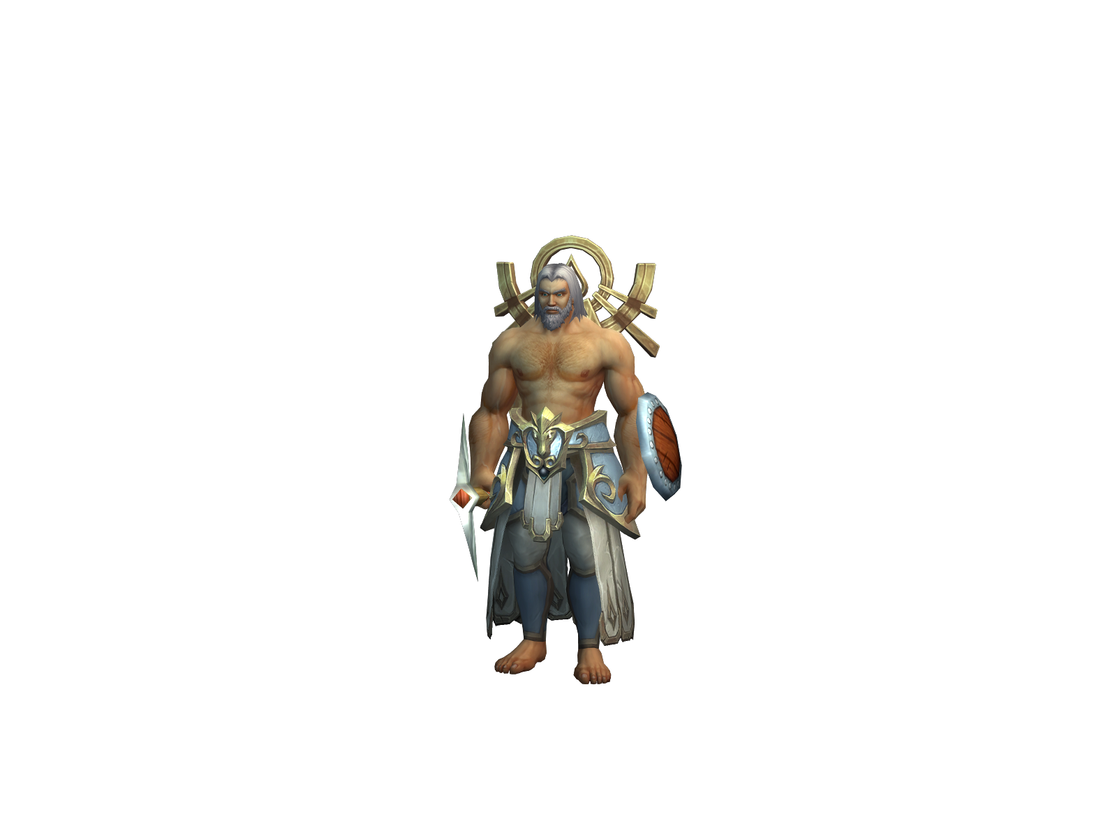 Allmightt 3D character render