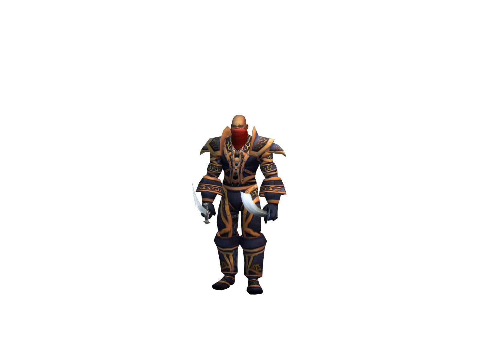 Choubatoc 3D character render