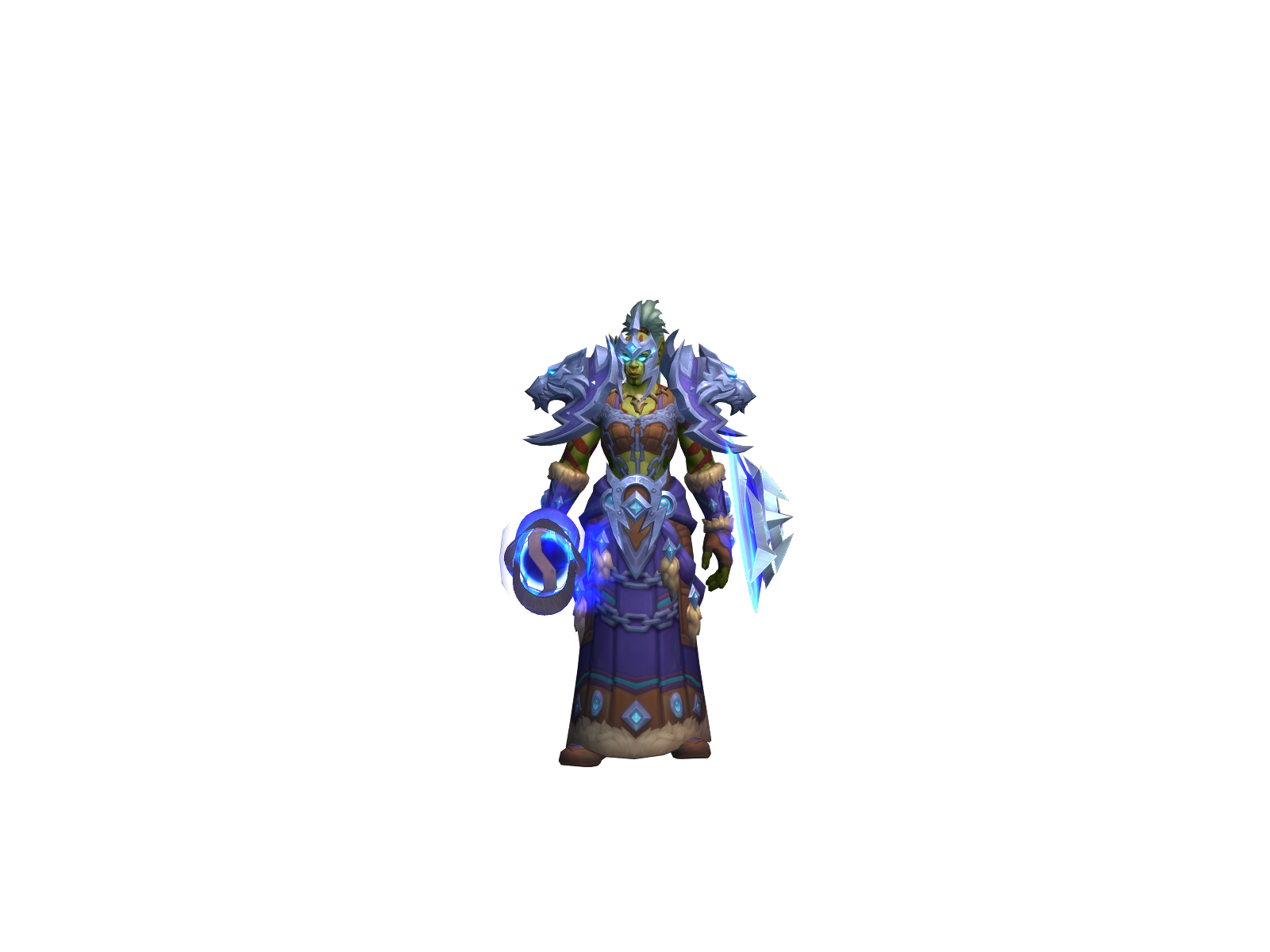 Crazywitchô 3D character render