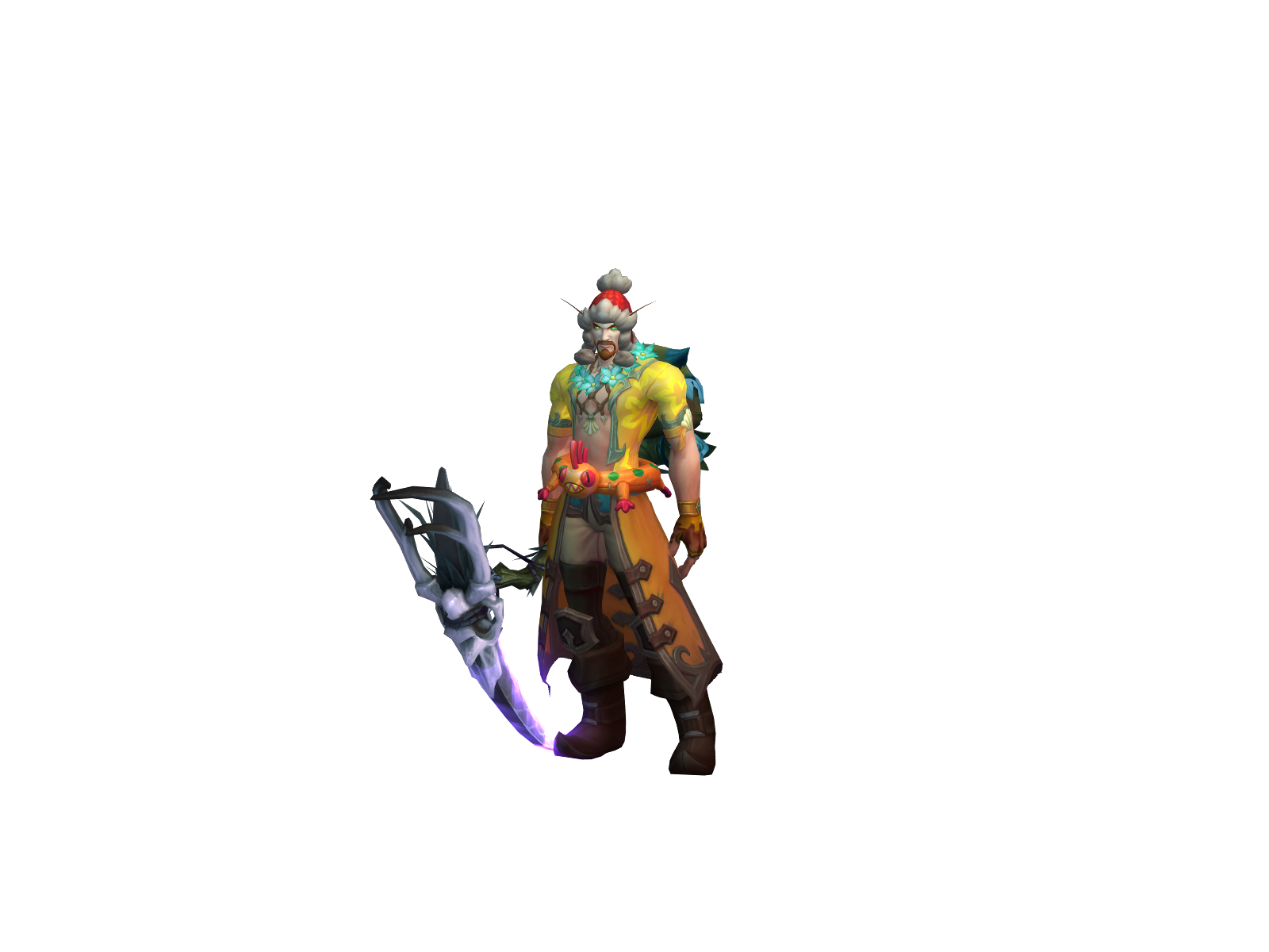 Rakaa 3D character render