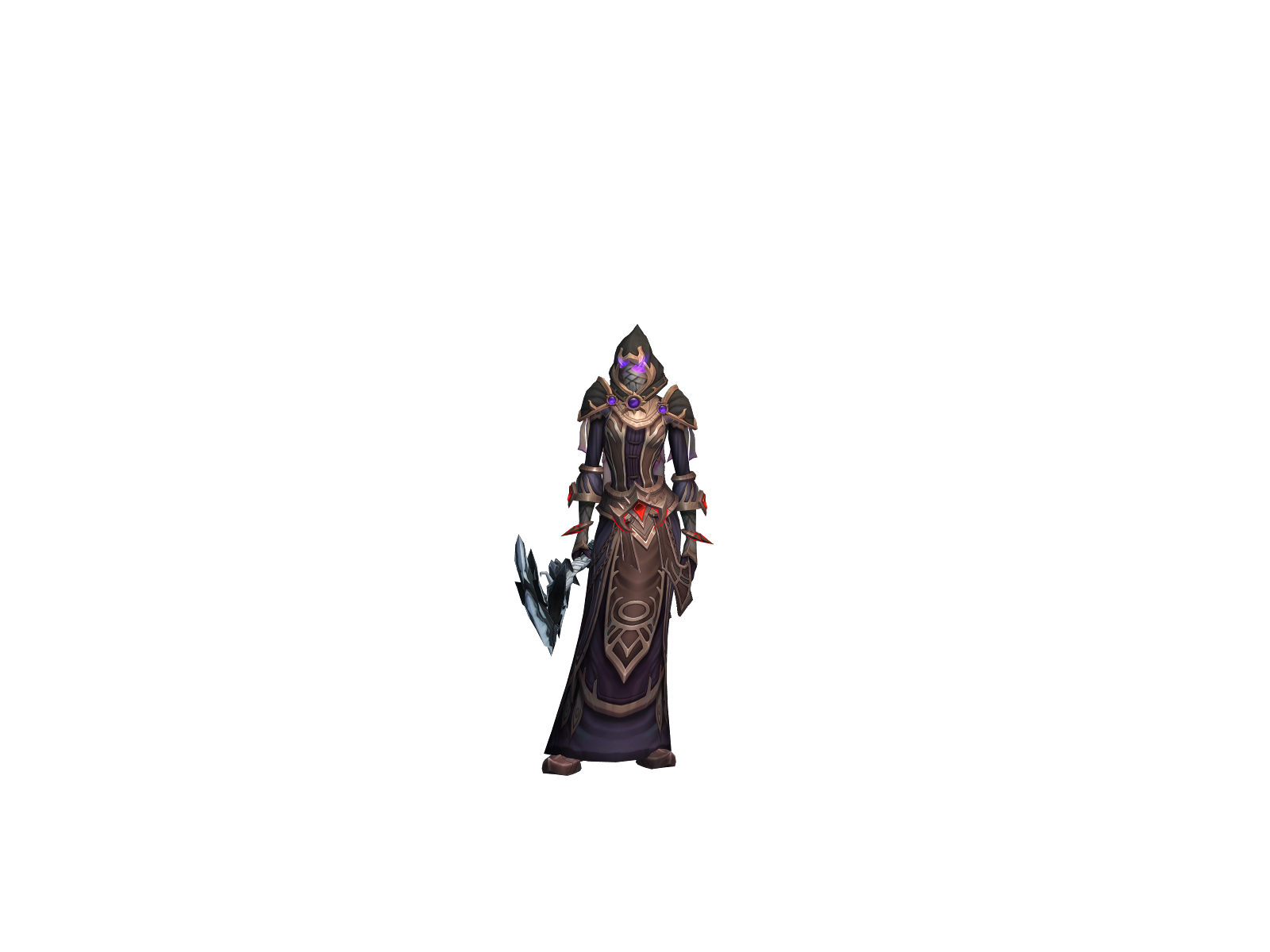 Loukiiasse 3D character render