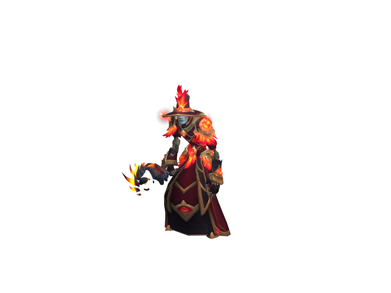 Molyporph 3D character render
