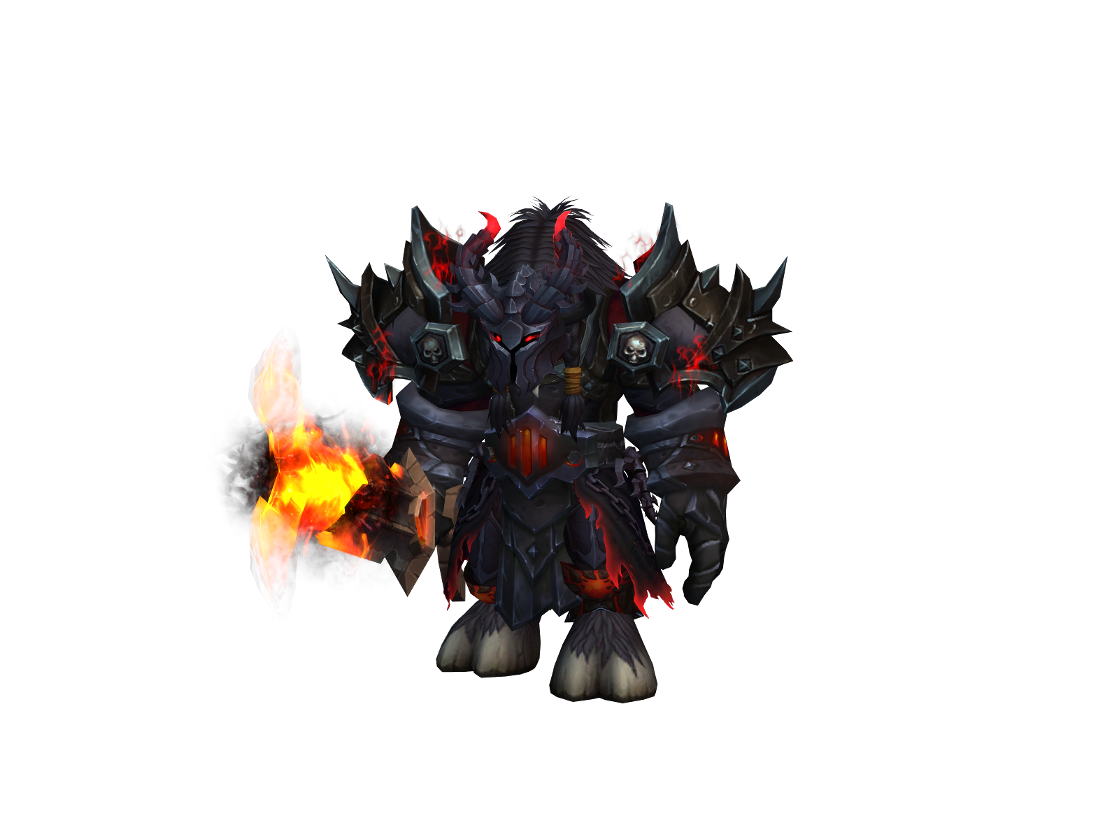 Drowën 3D character render