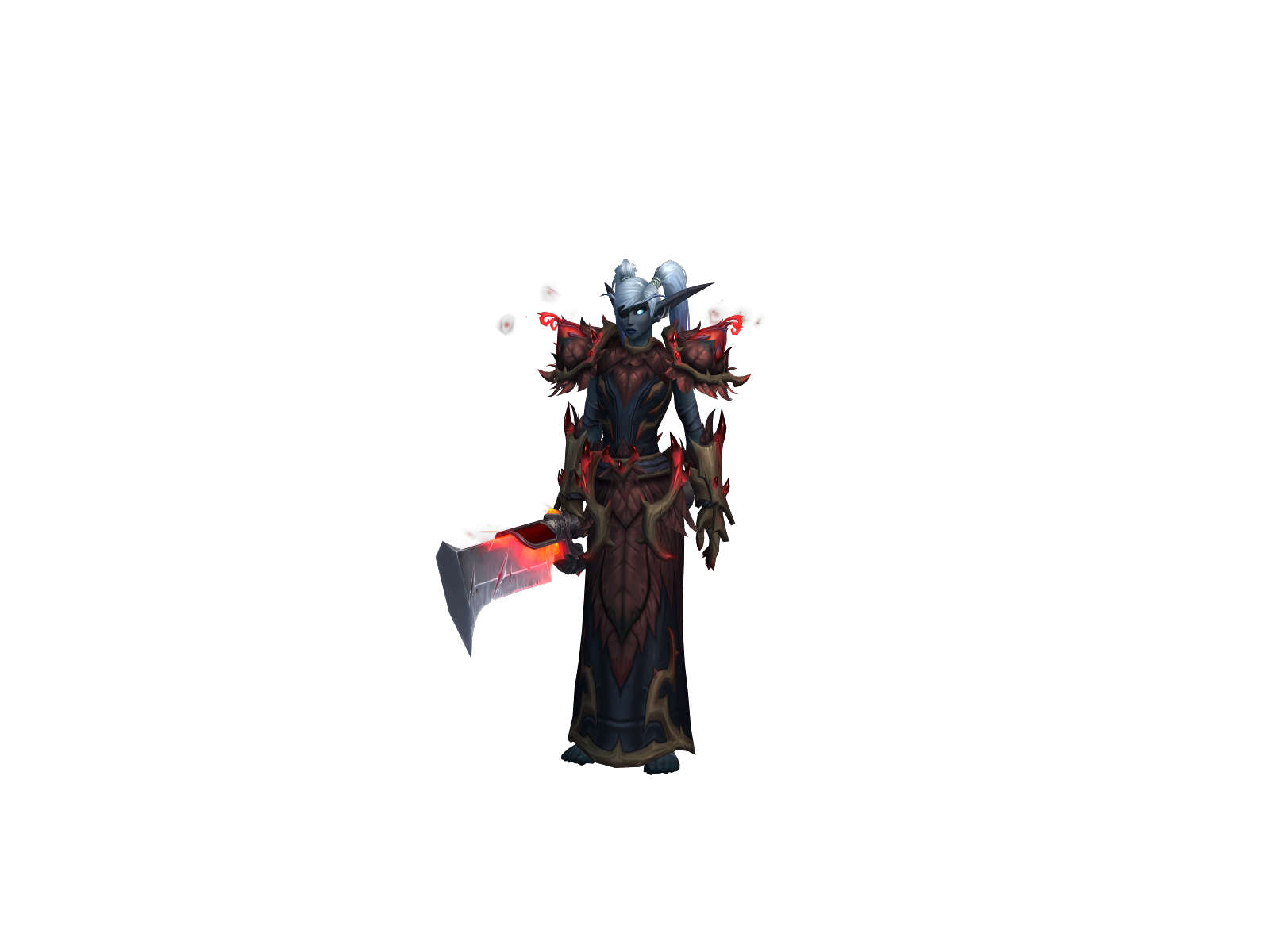 Meowmeowigez 3D character render