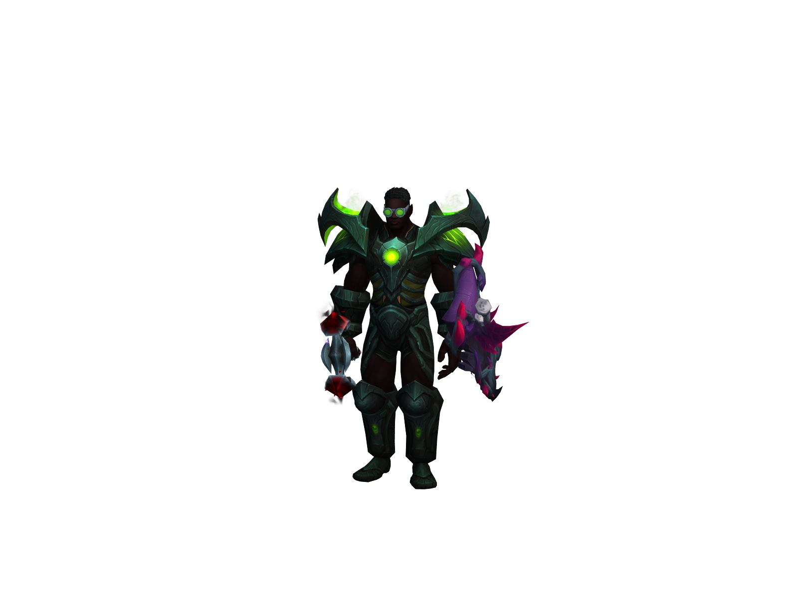 Mahmahdõu 3D character render