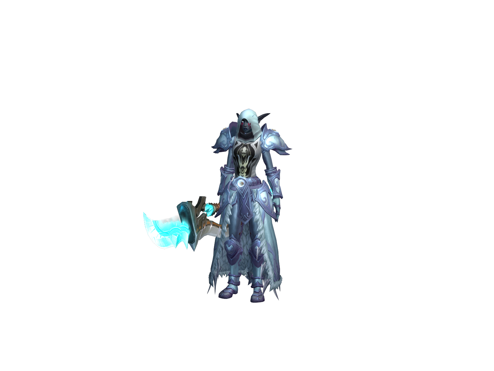 Moksïn 3D character render