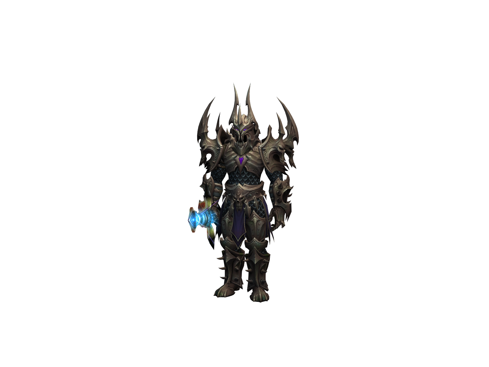Deathwise 3D character render