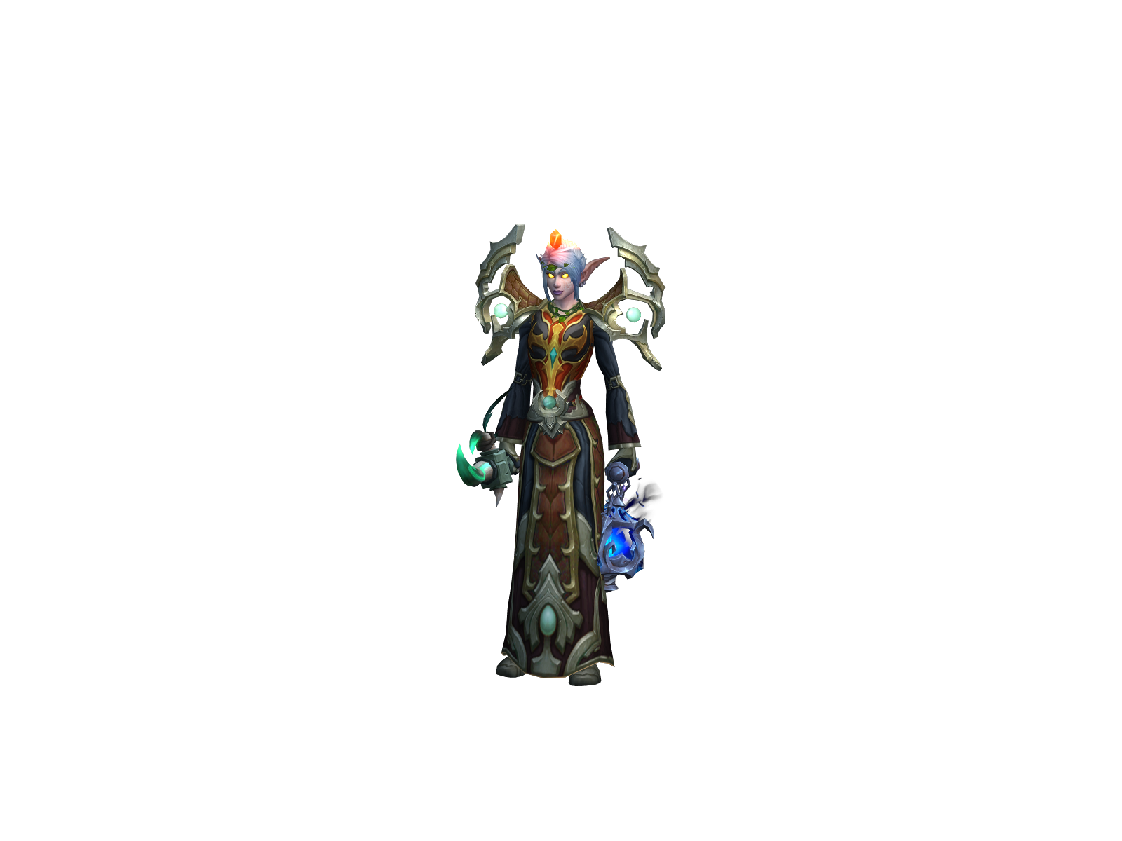 Talyä 3D character render