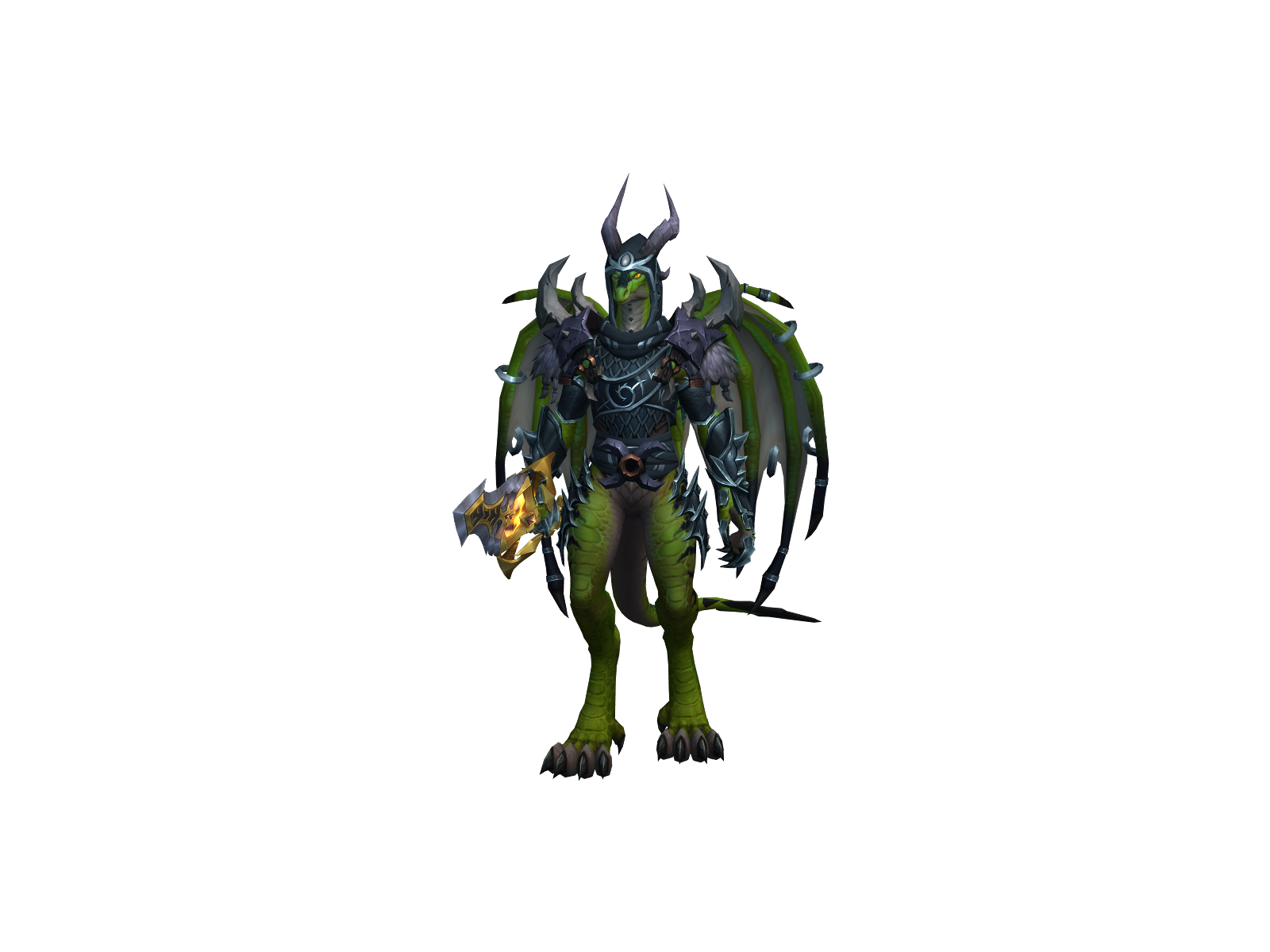 dracundyl 3D character render