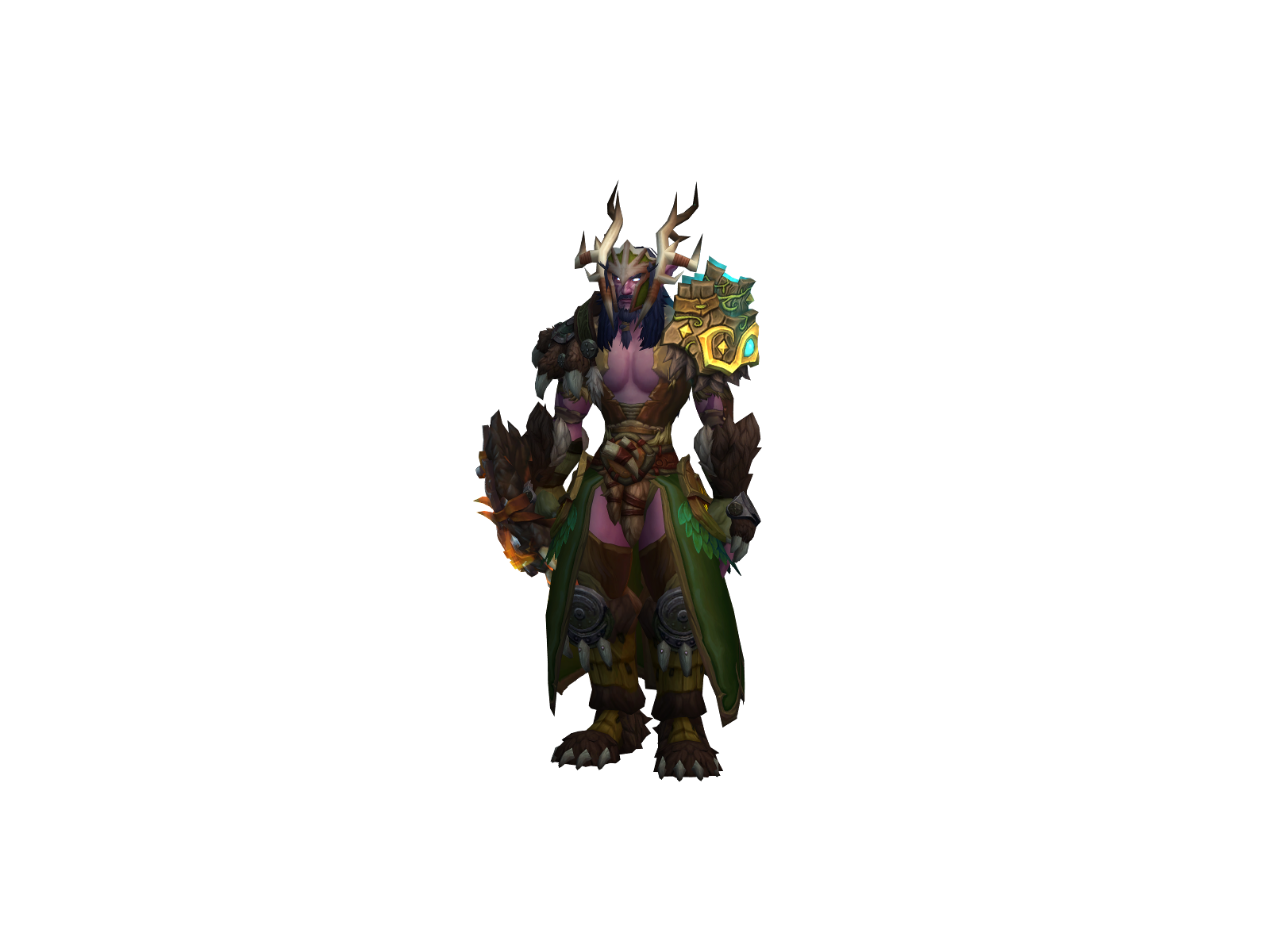 Elfaðê 3D character render