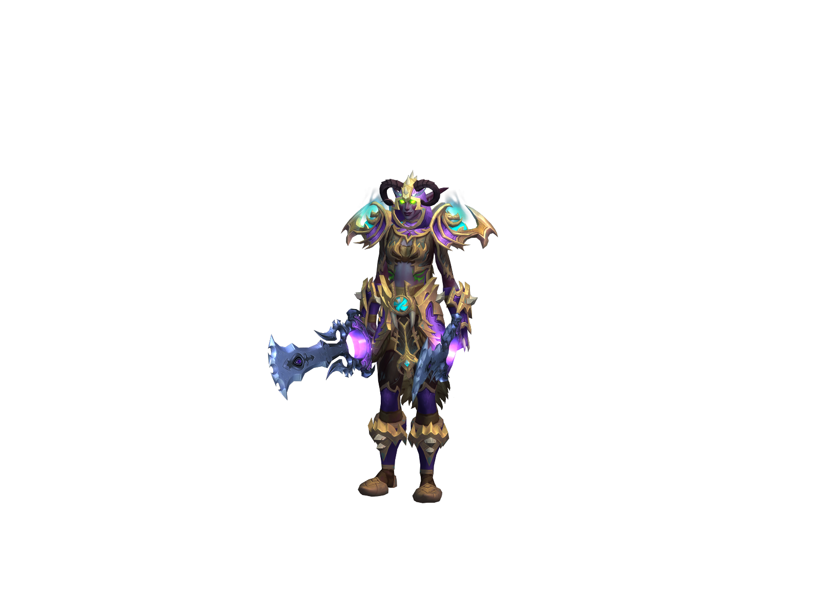 Clinky 3D character render