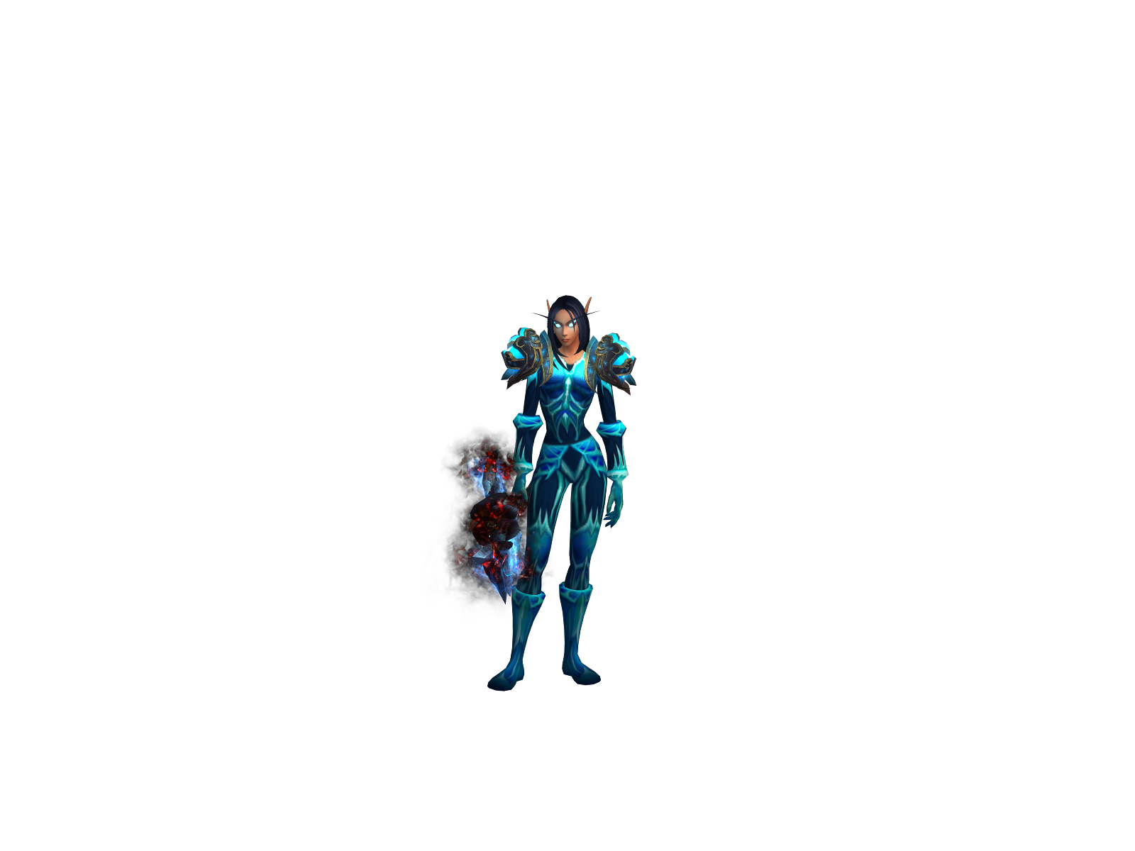 Ranyafrost 3D character render