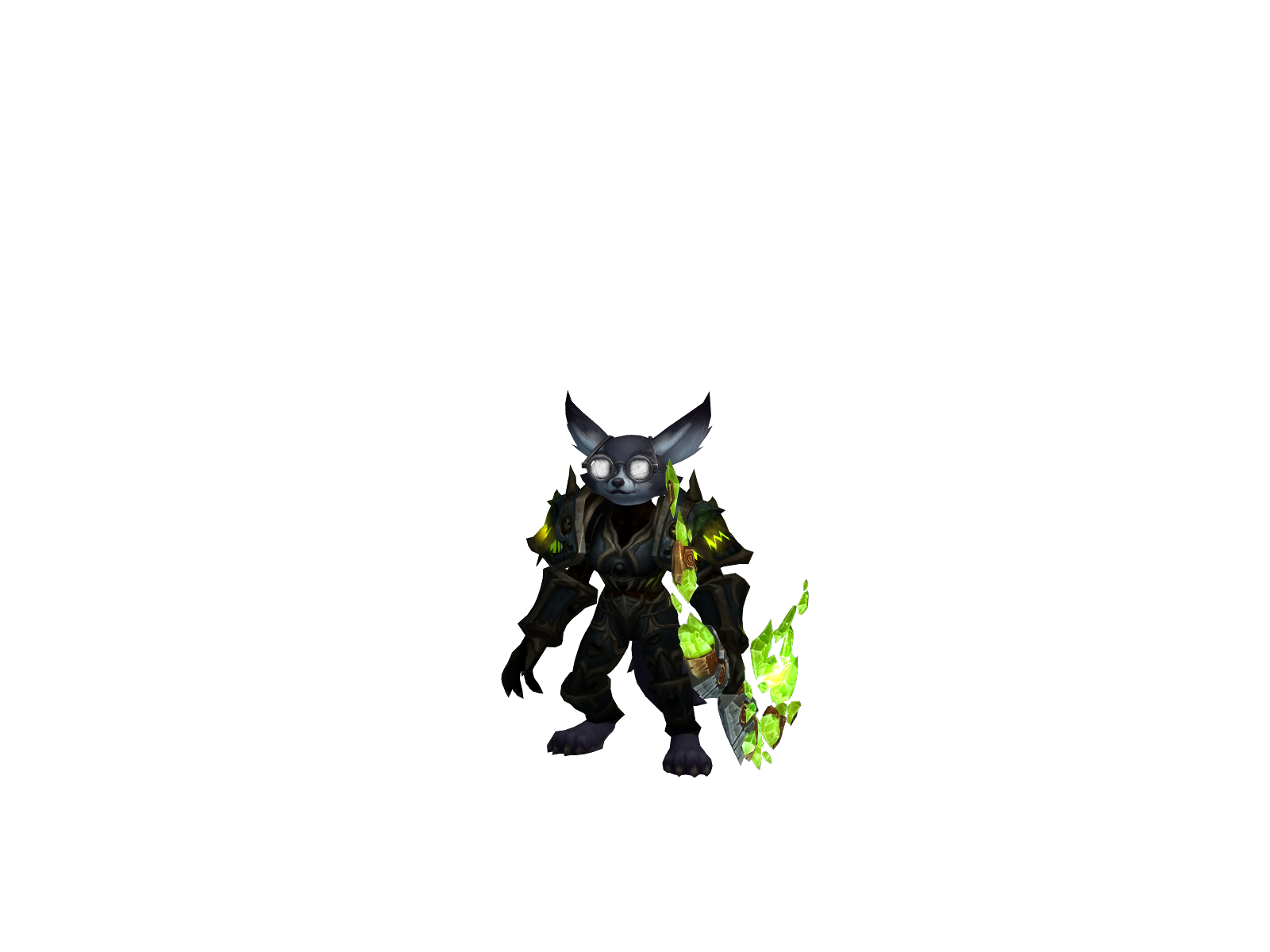 Peaksell 3D character render