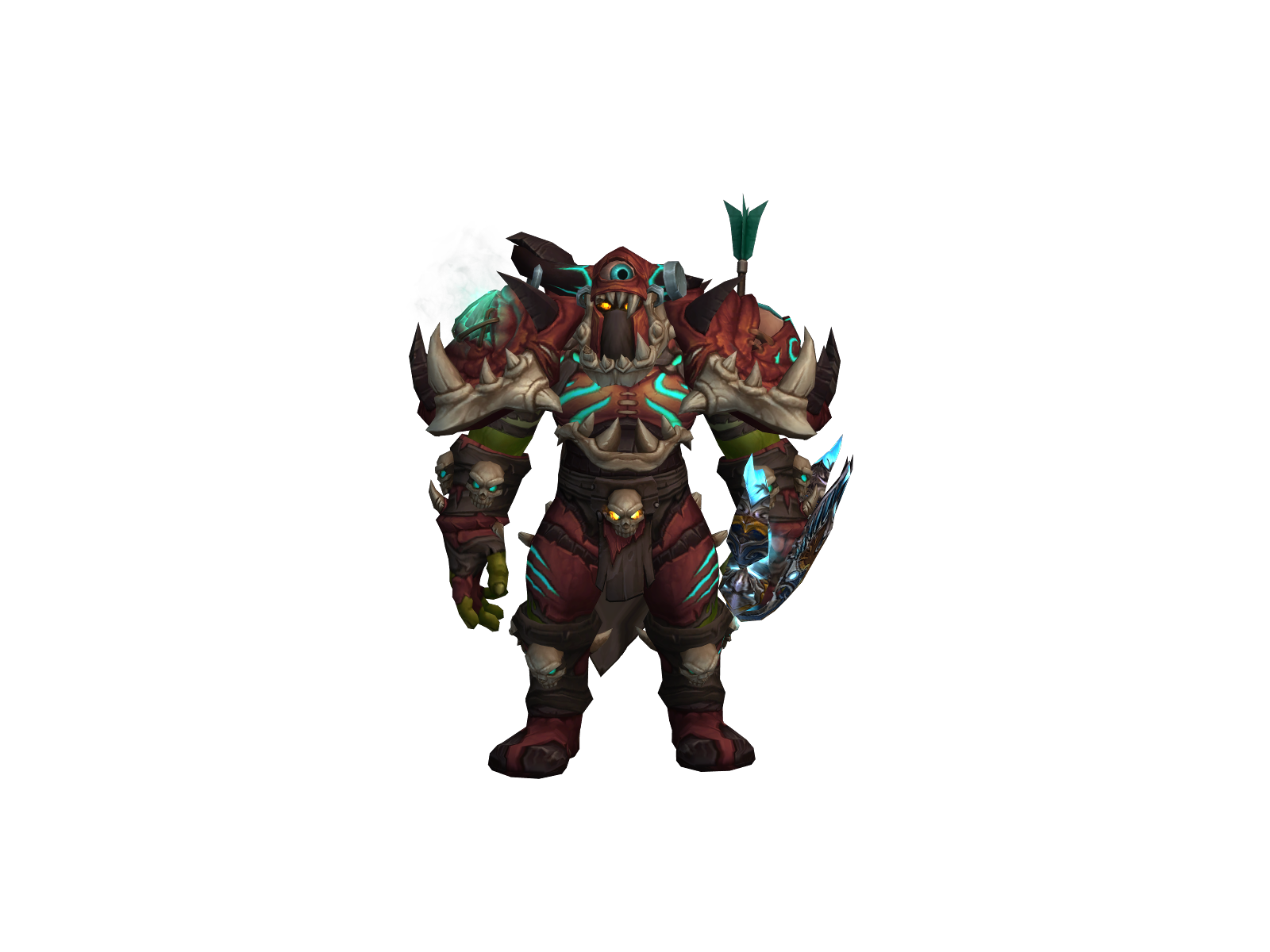 Arrgos 3D character render