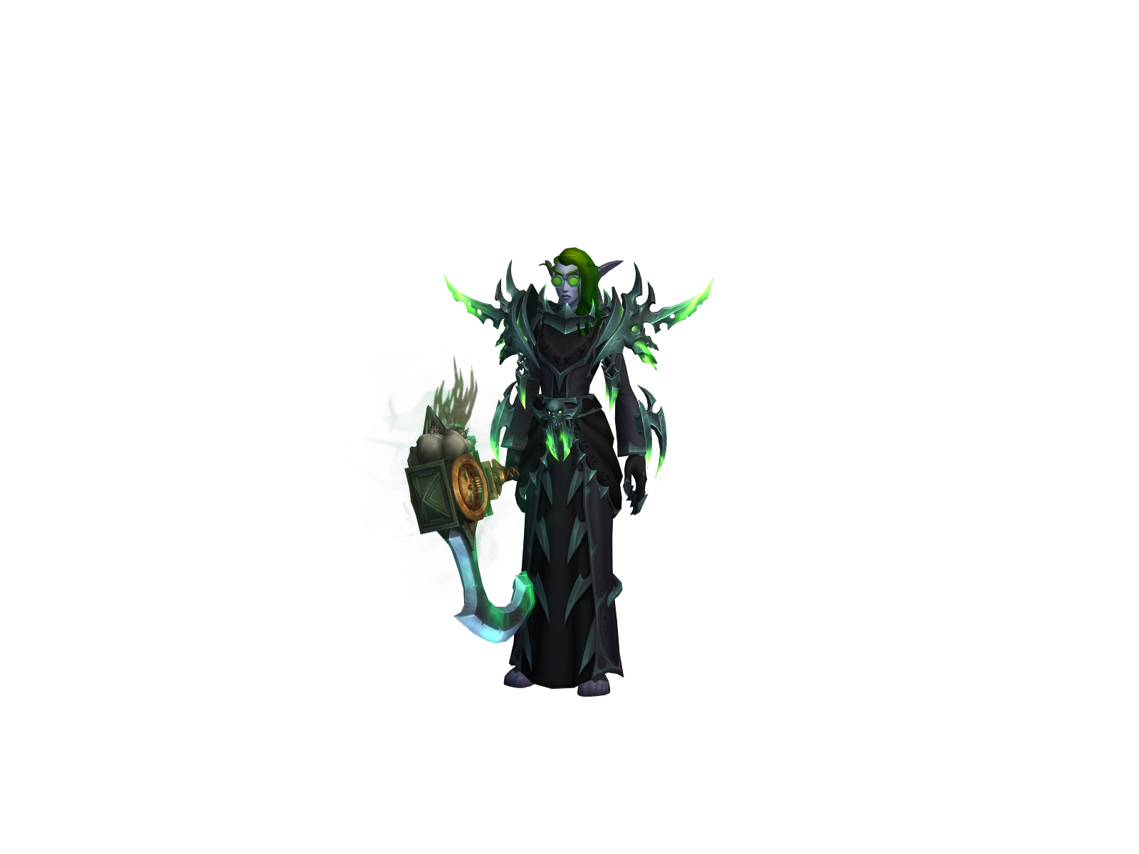 Phebzlock 3D character render