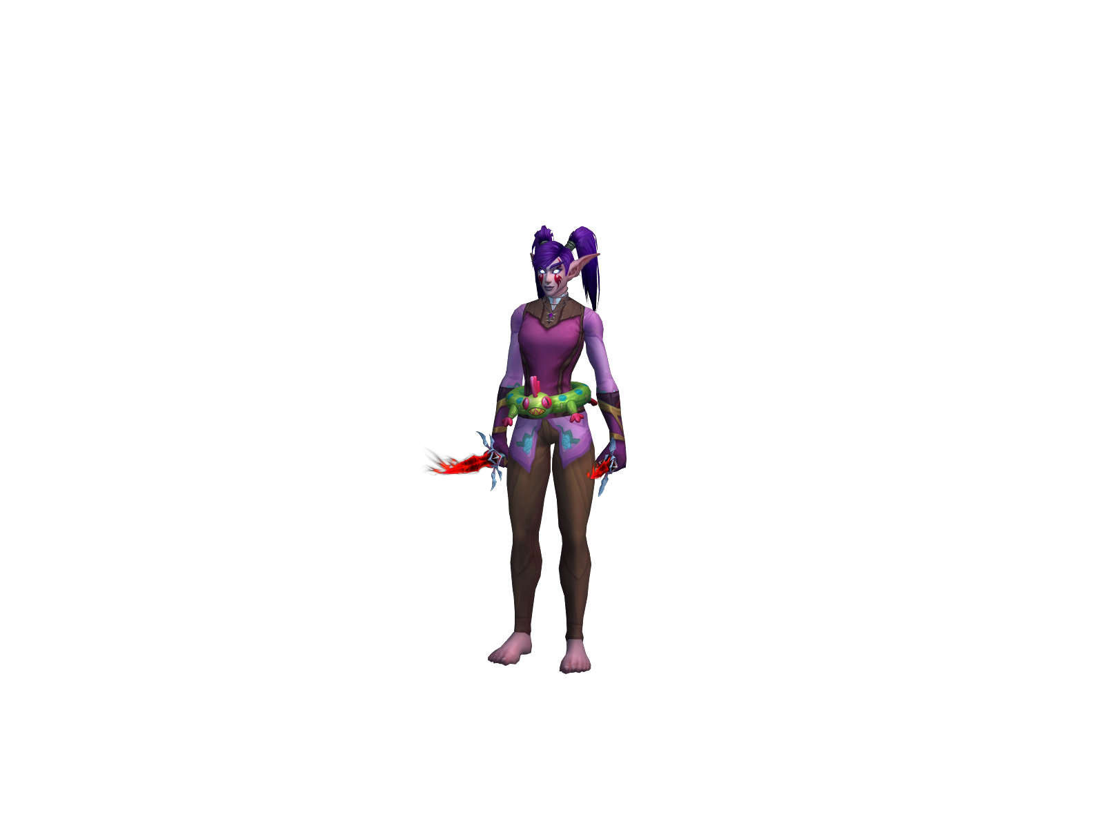 Brandao 3D character render