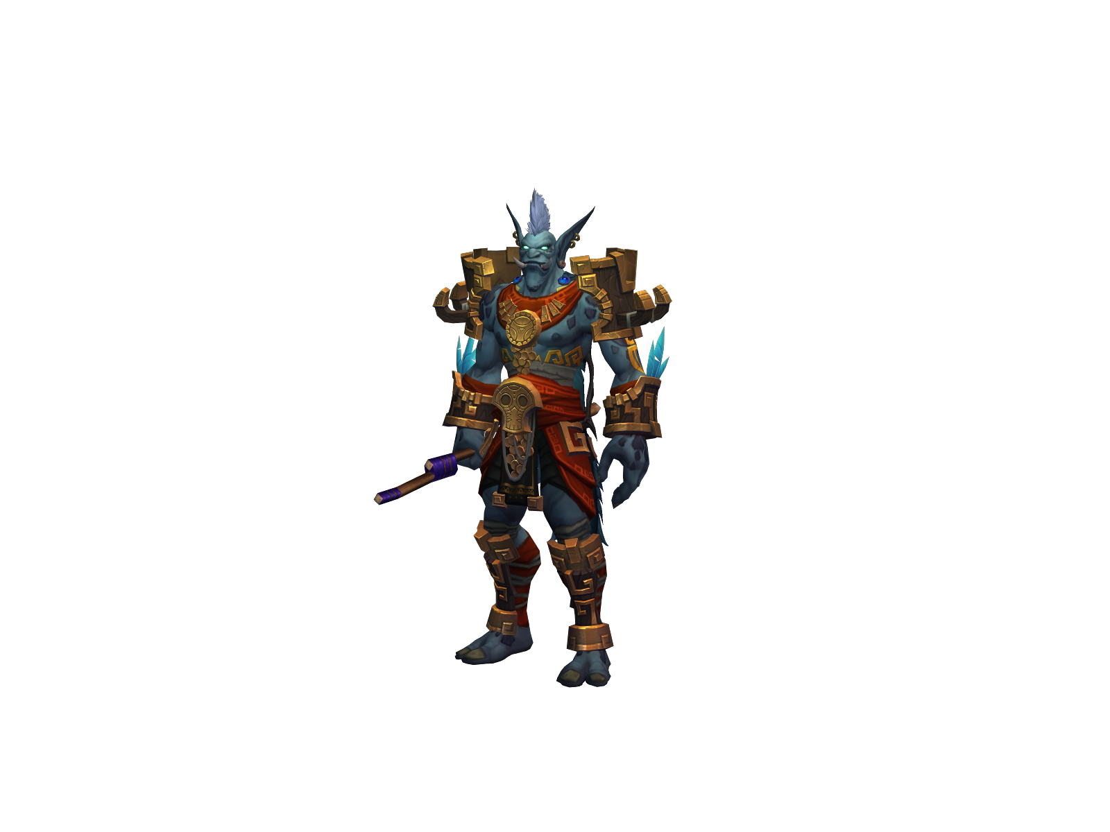 Sildary 3D character render