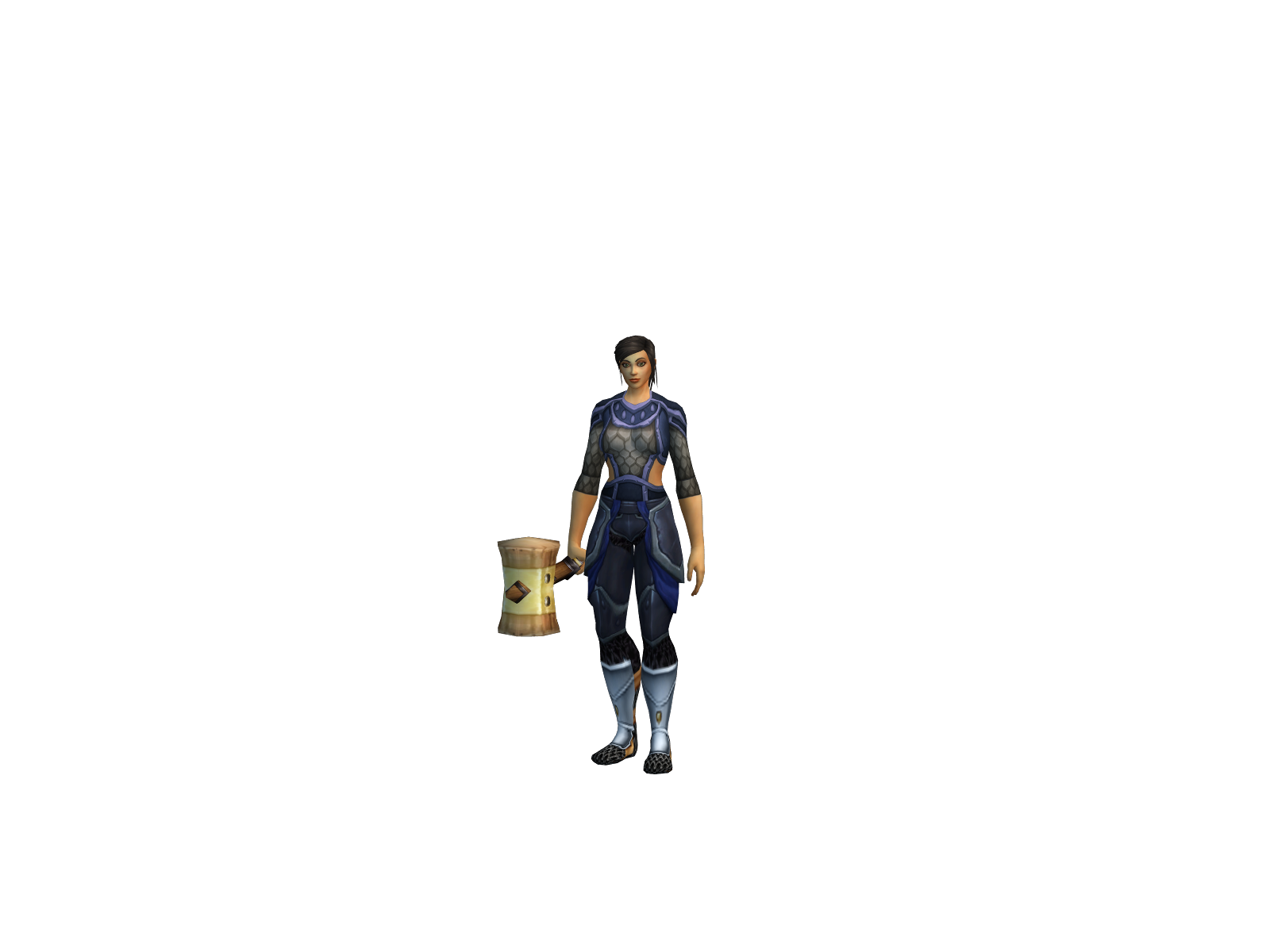 Alirik 3D character render