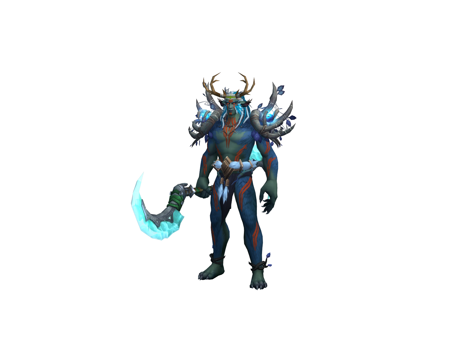 Lardechois 3D character render