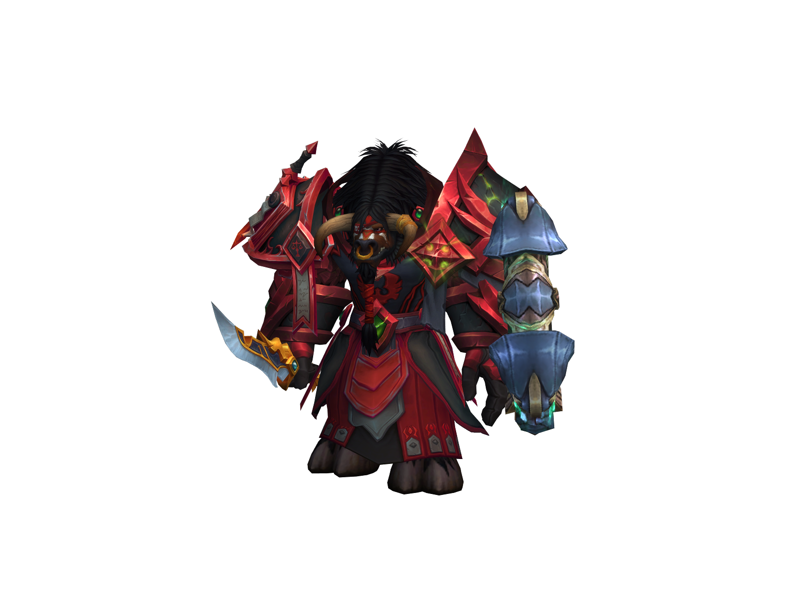 Pewladin 3D character render