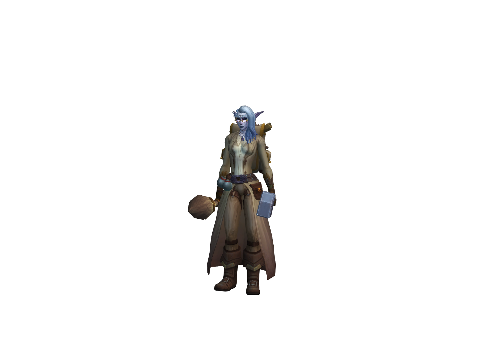 Albiana 3D character render