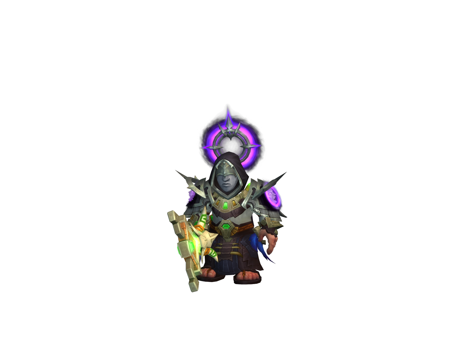 Filipendula 3D character render