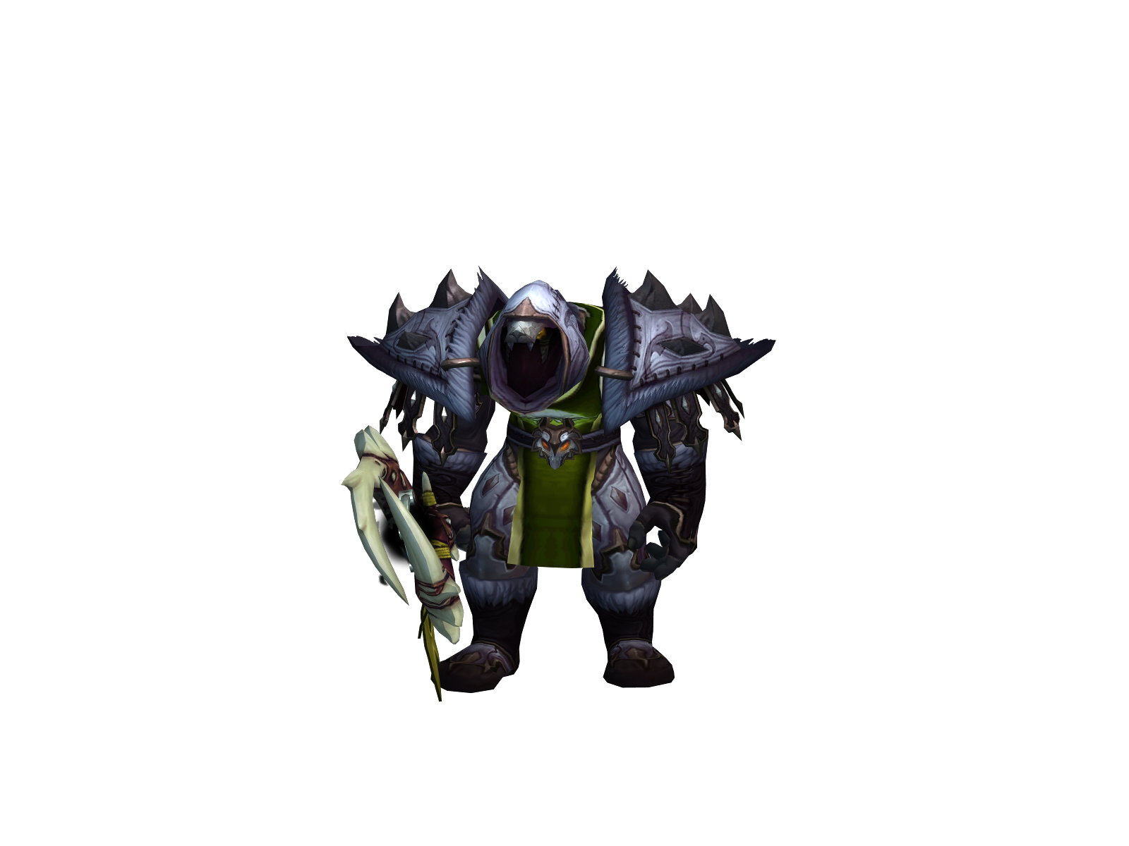 Zougloumw 3D character render