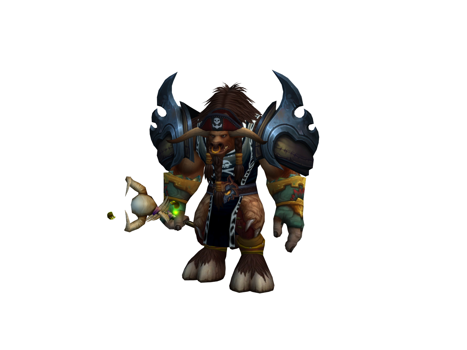 Ghrumm 3D character render