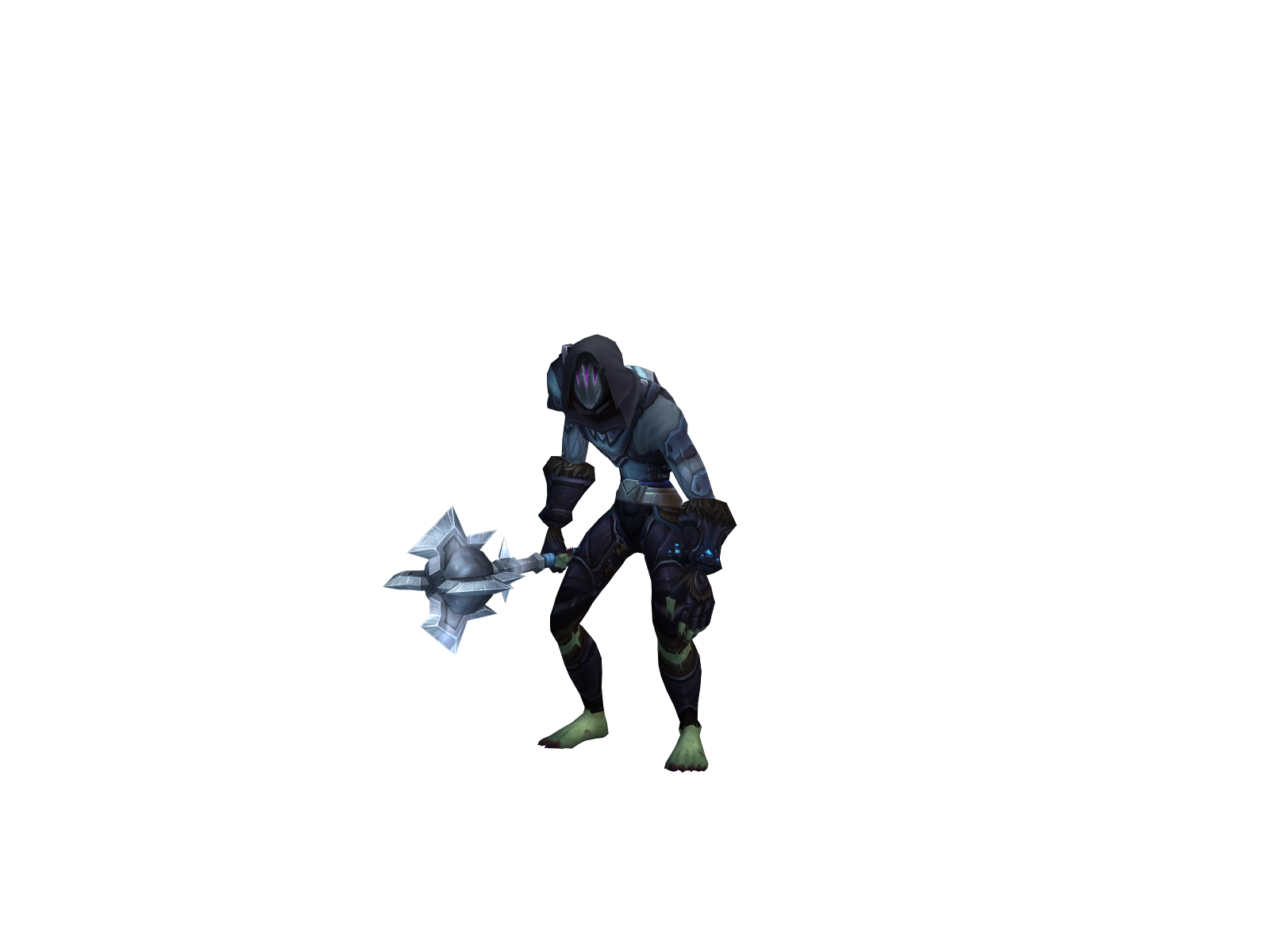 Schyz 3D character render
