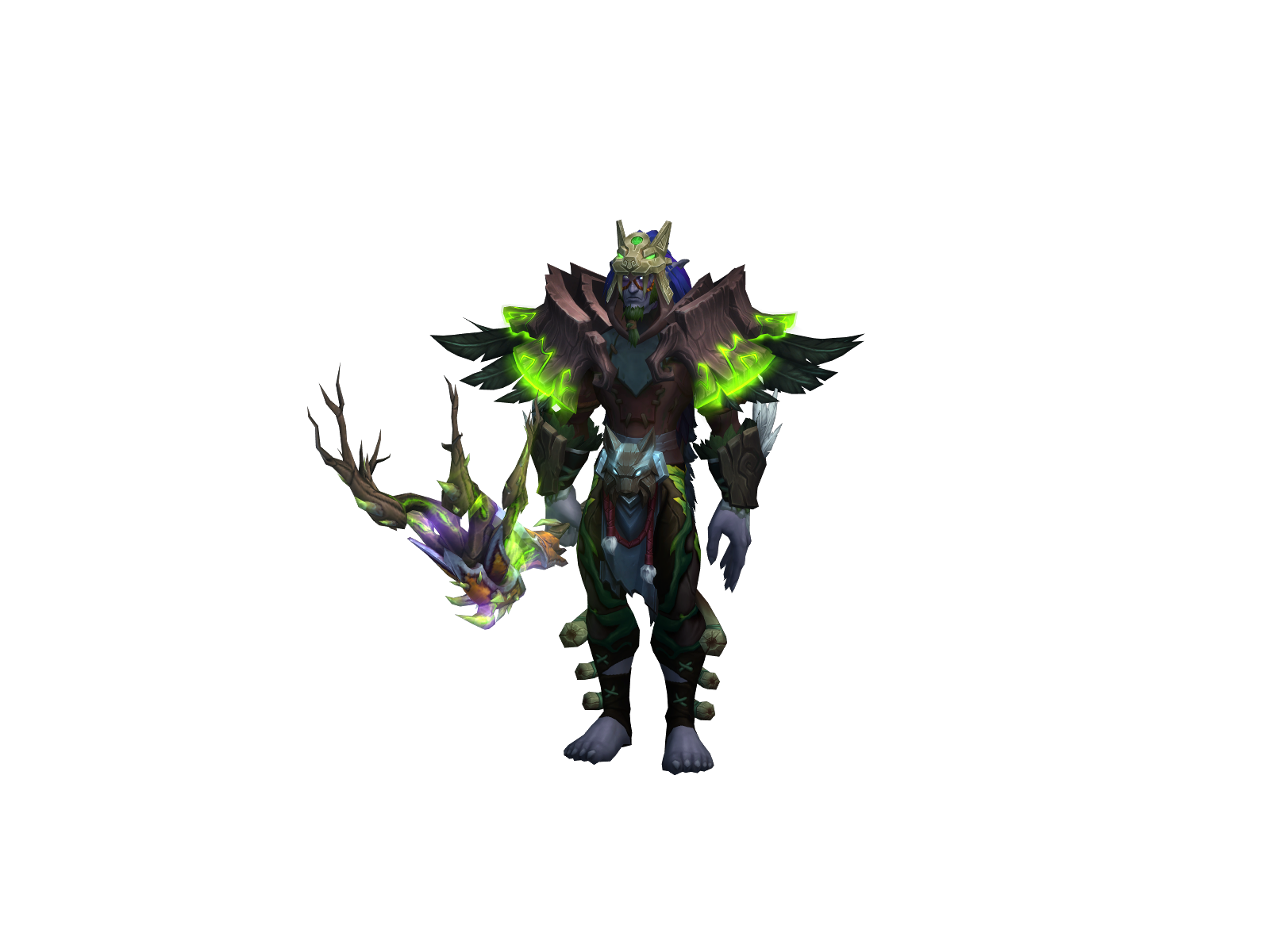 Ra 3D character render