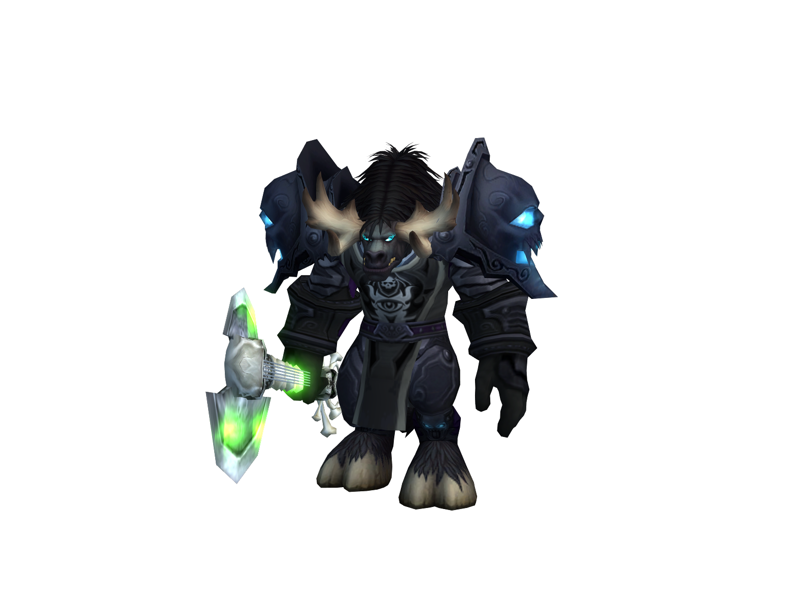 Krevozx 3D character render