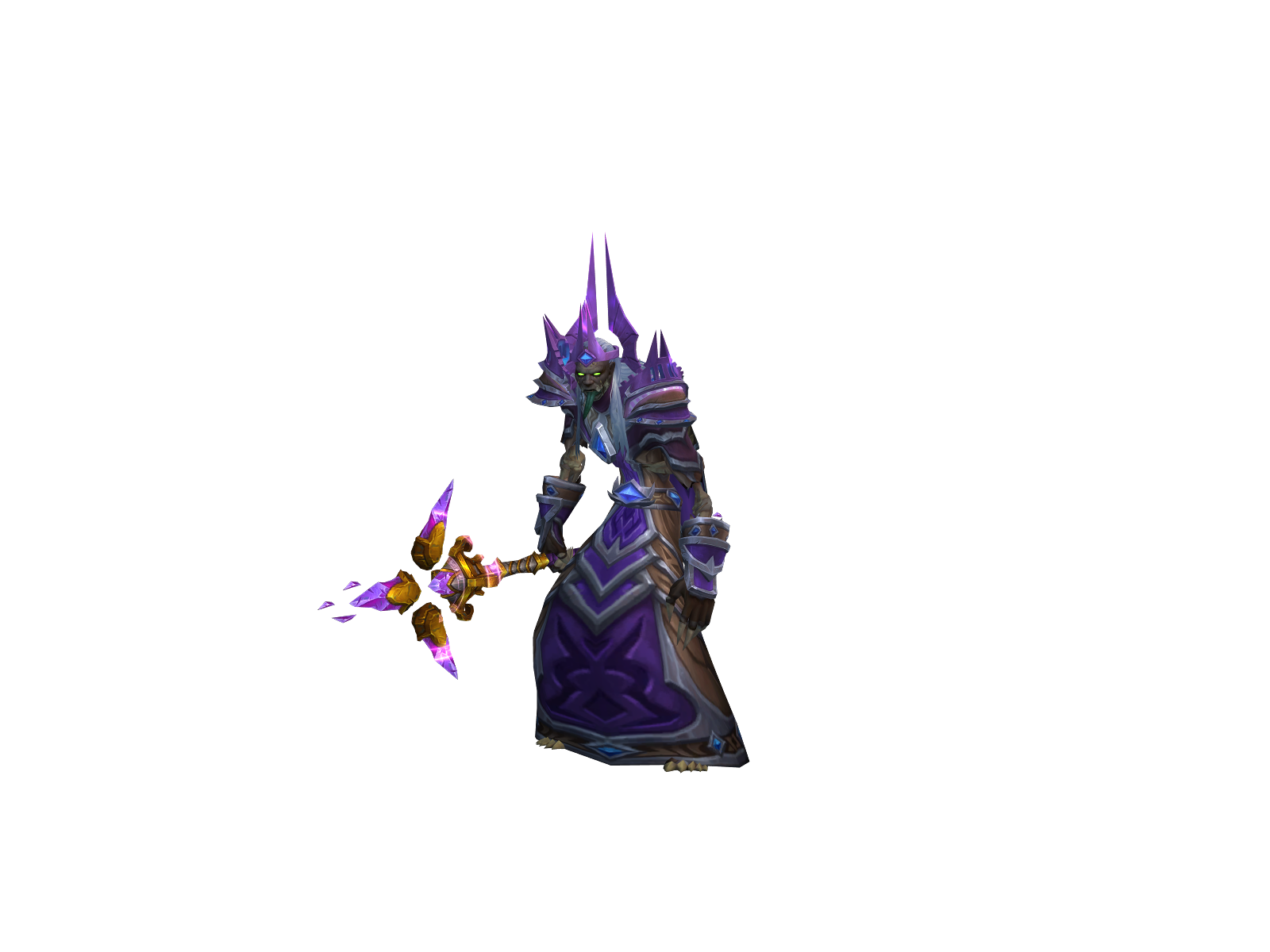Kazaldur 3D character render