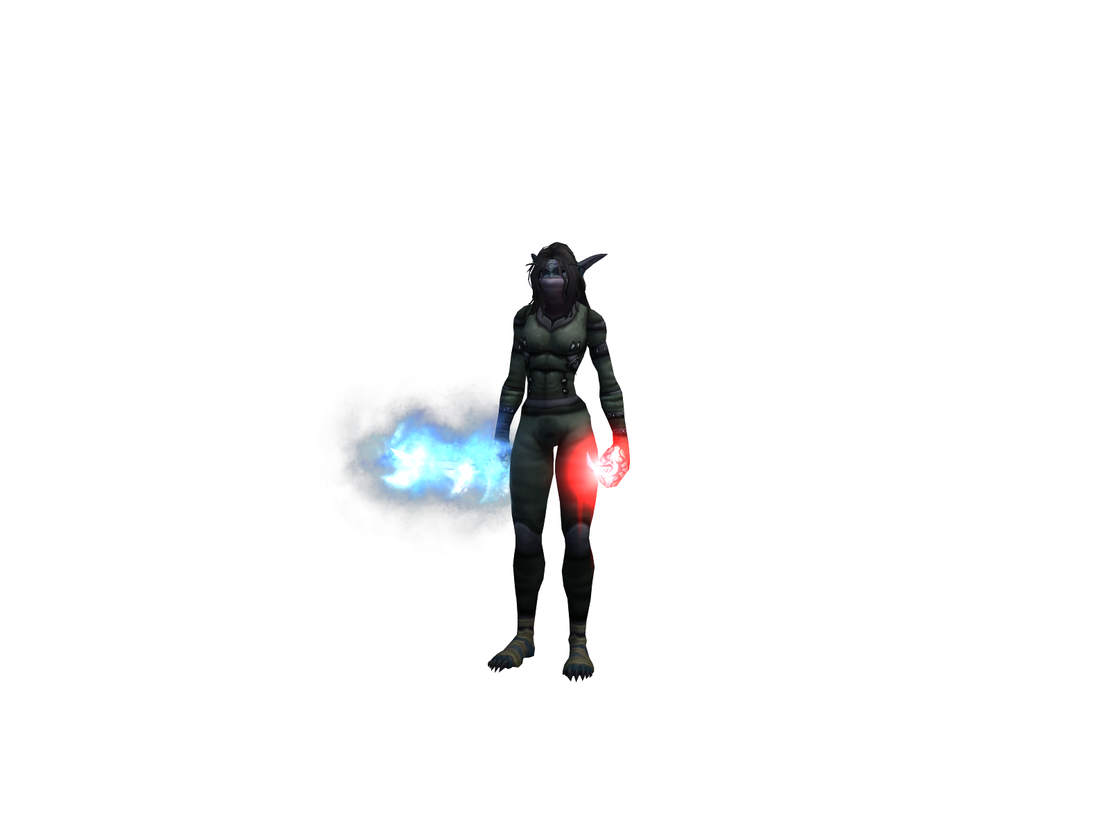 Zïldàà 3D character render