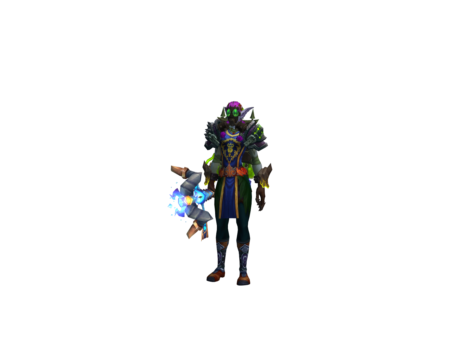 Lokbrock 3D character render