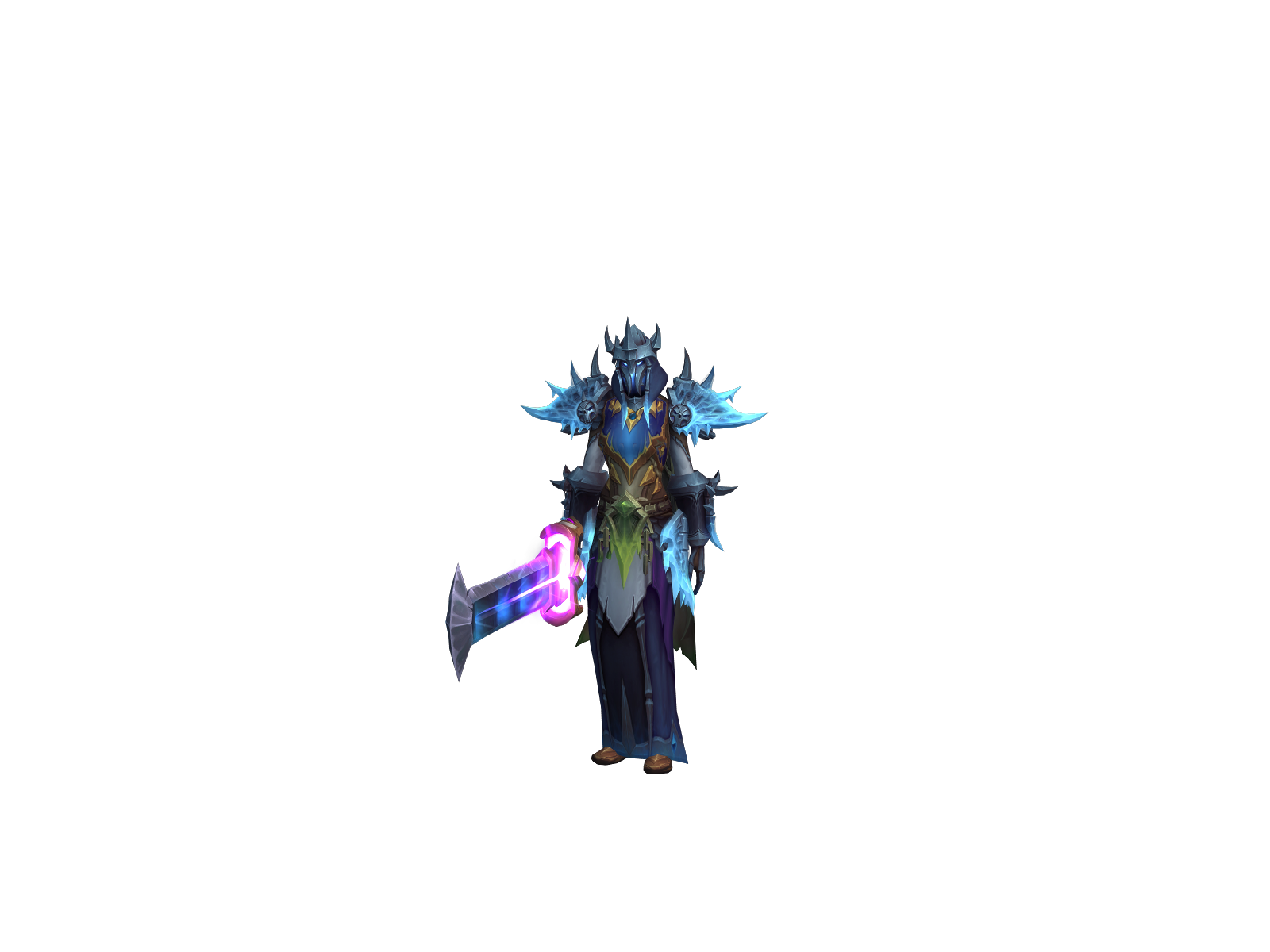 Weshlezin 3D character render