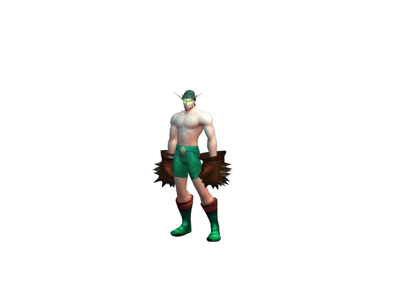 Roukinbalboa 3D character render