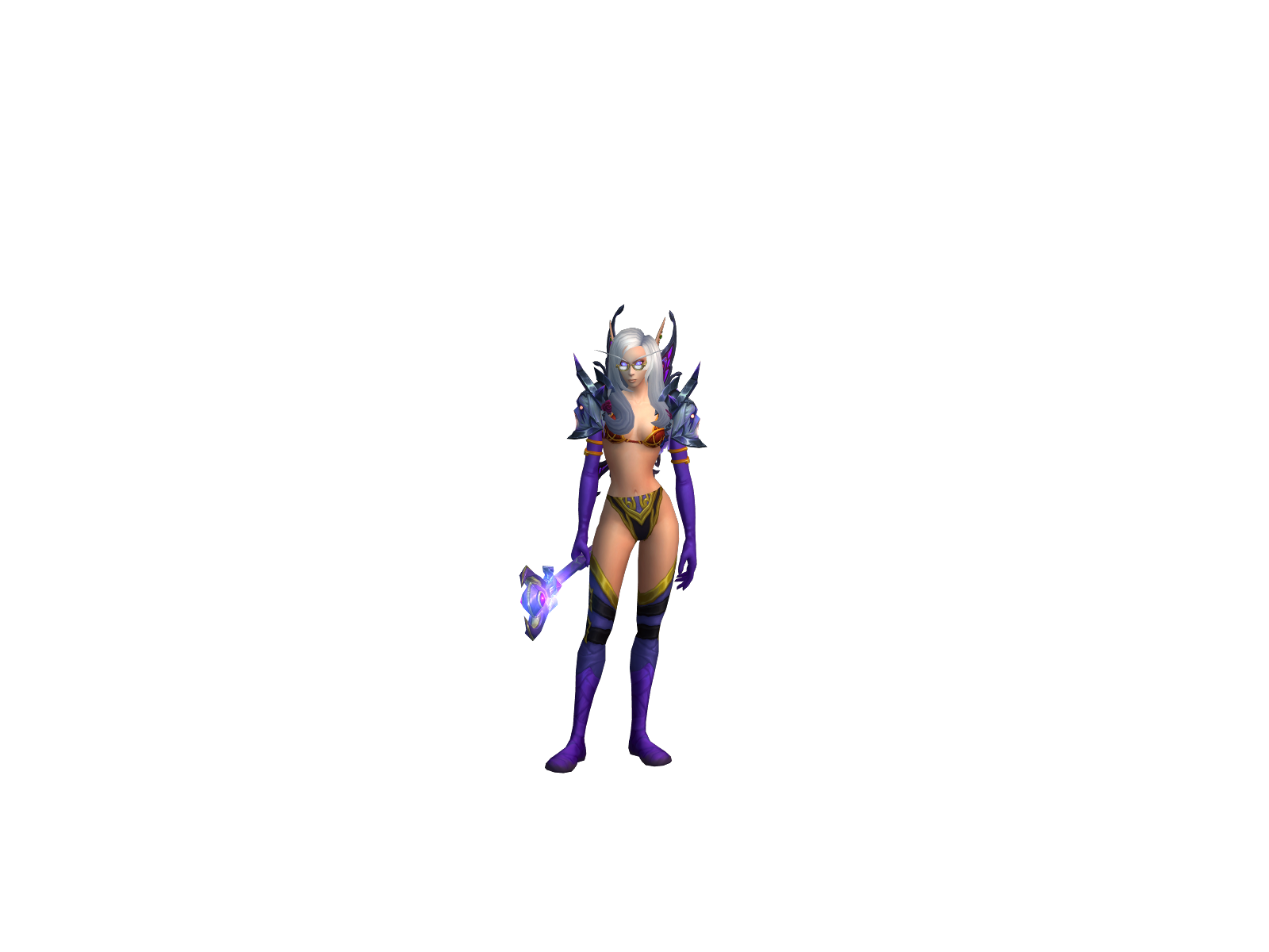 Bourdoulick 3D character render