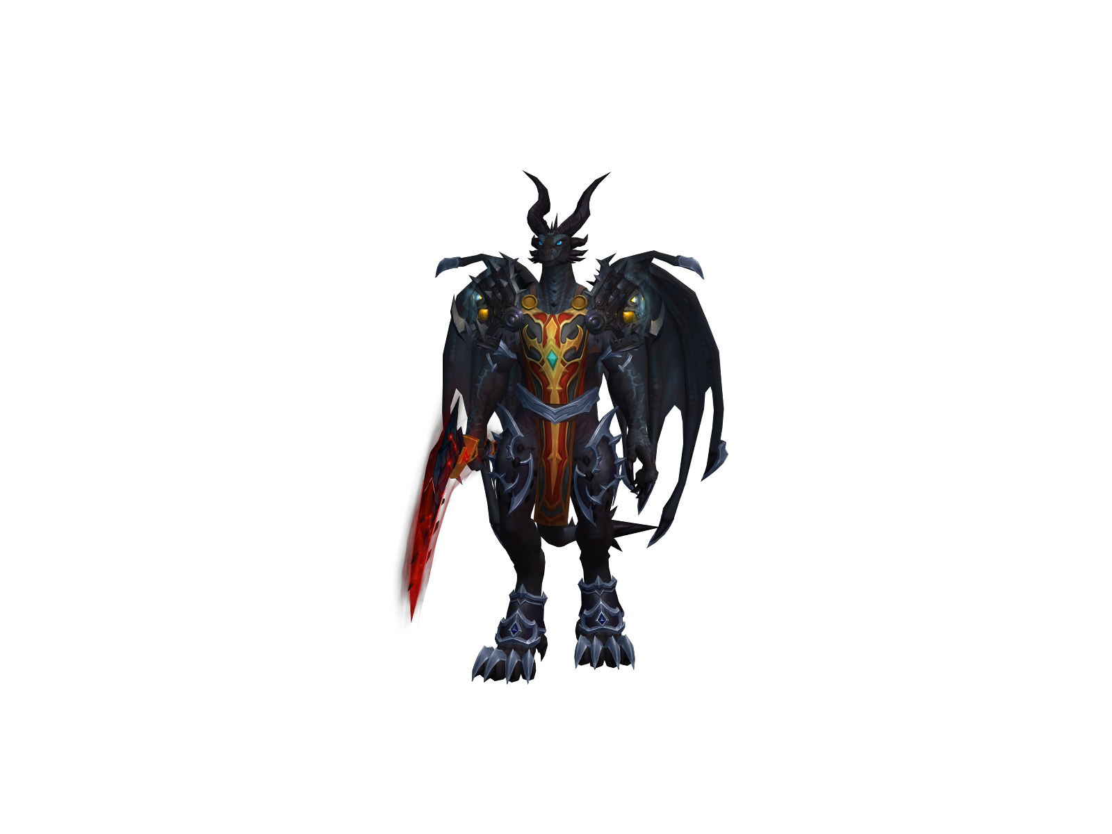 Komodaug 3D character render