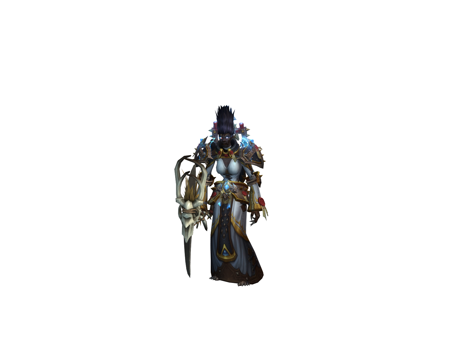 Ezakir 3D character render