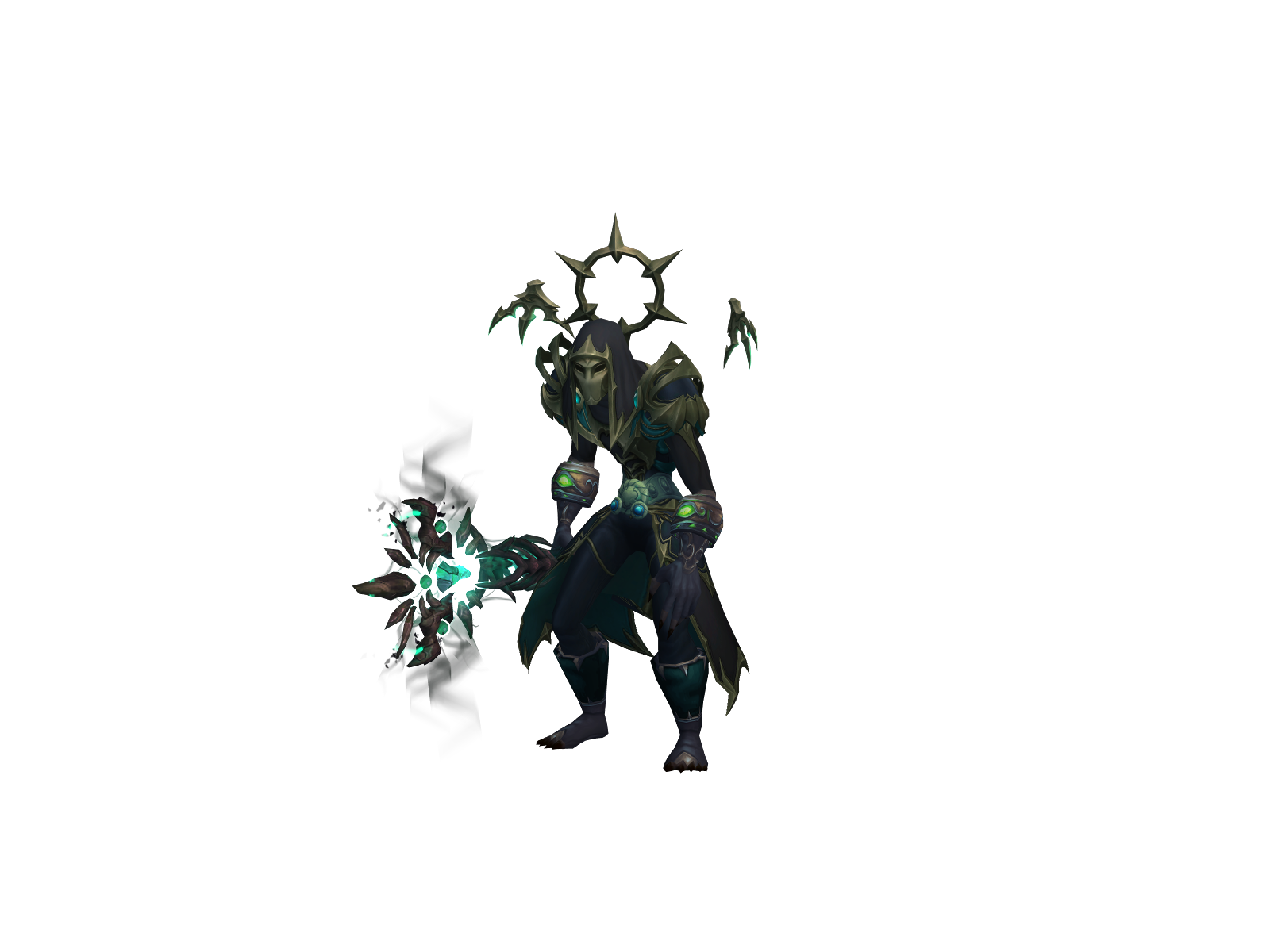 Hydraxyde 3D character render