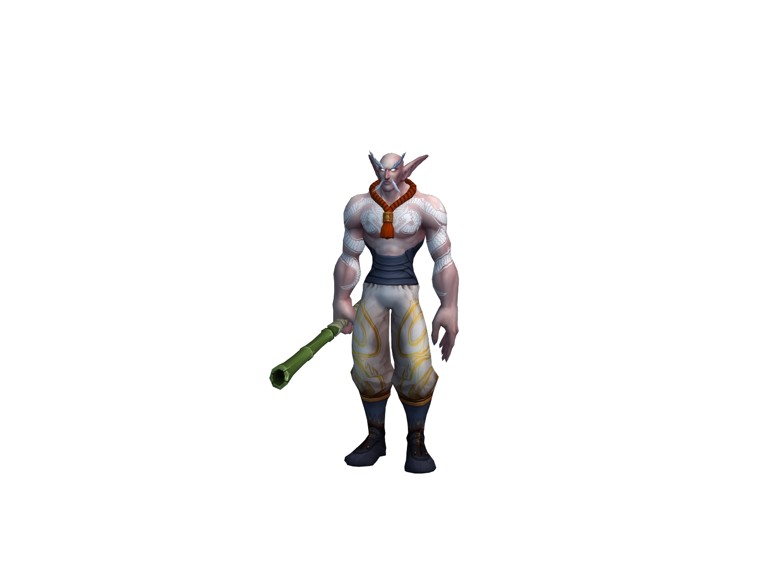 chauçéo 3D character render