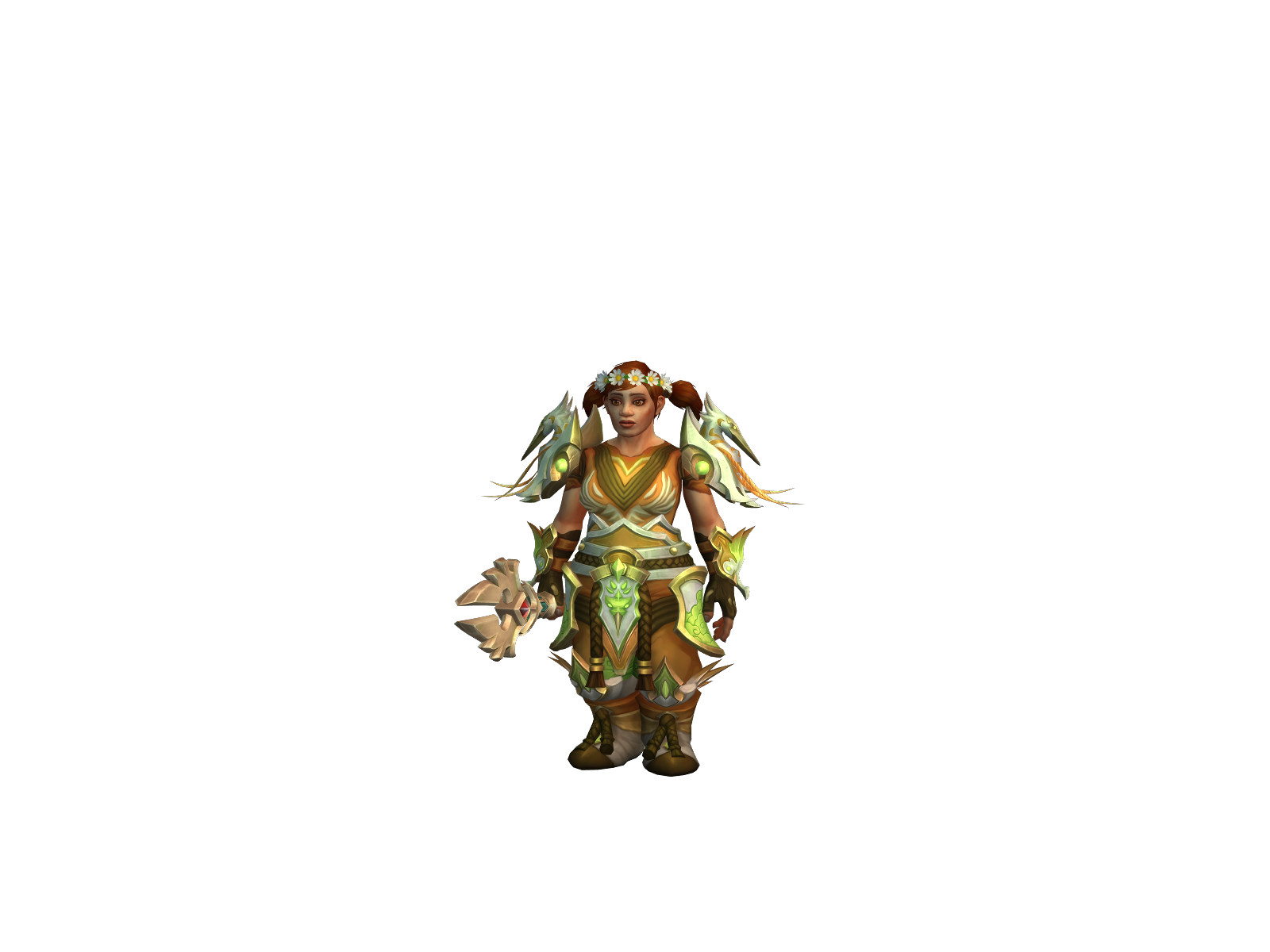 Pomfrêsh 3D character render