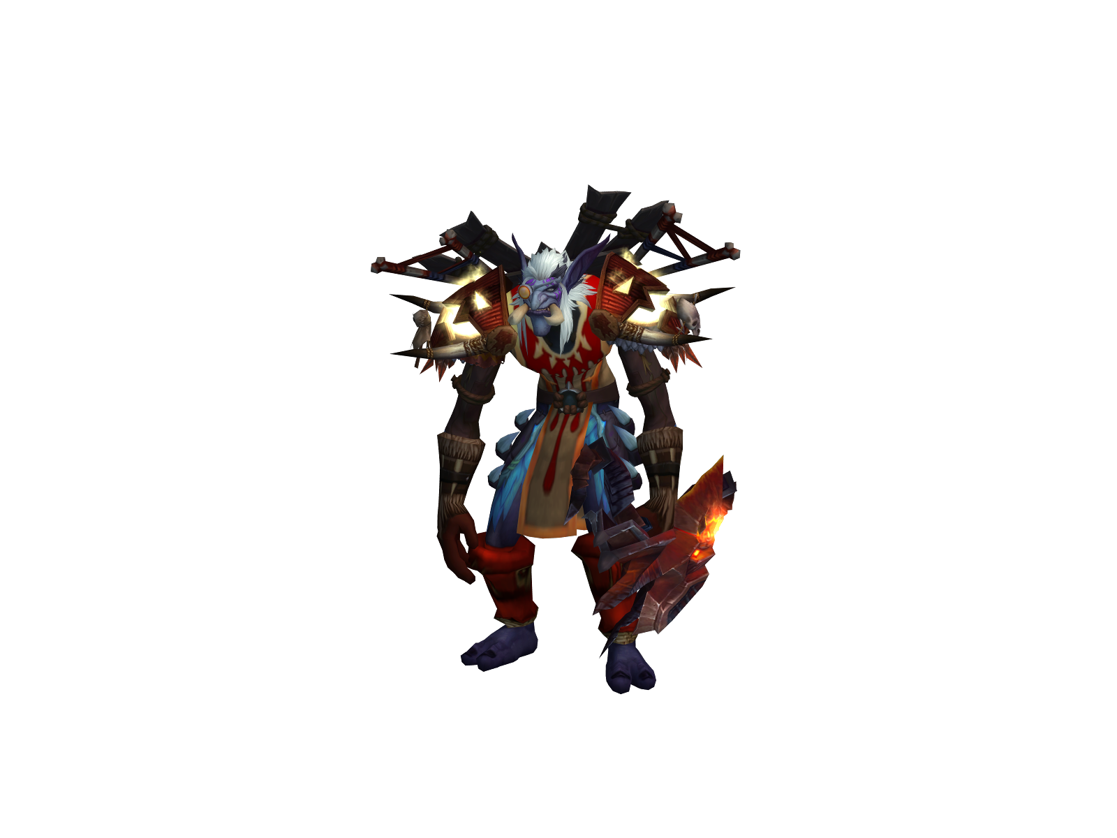 Moktopa 3D character render