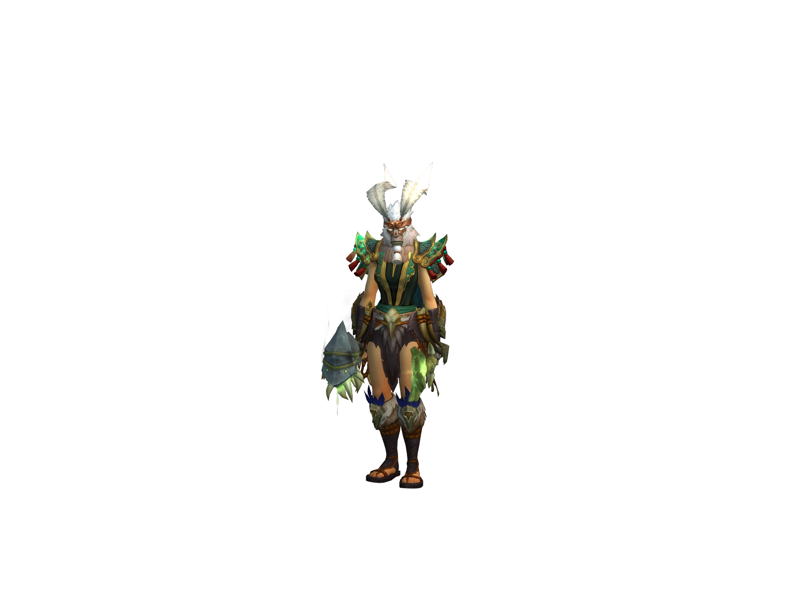 Mclova 3D character render