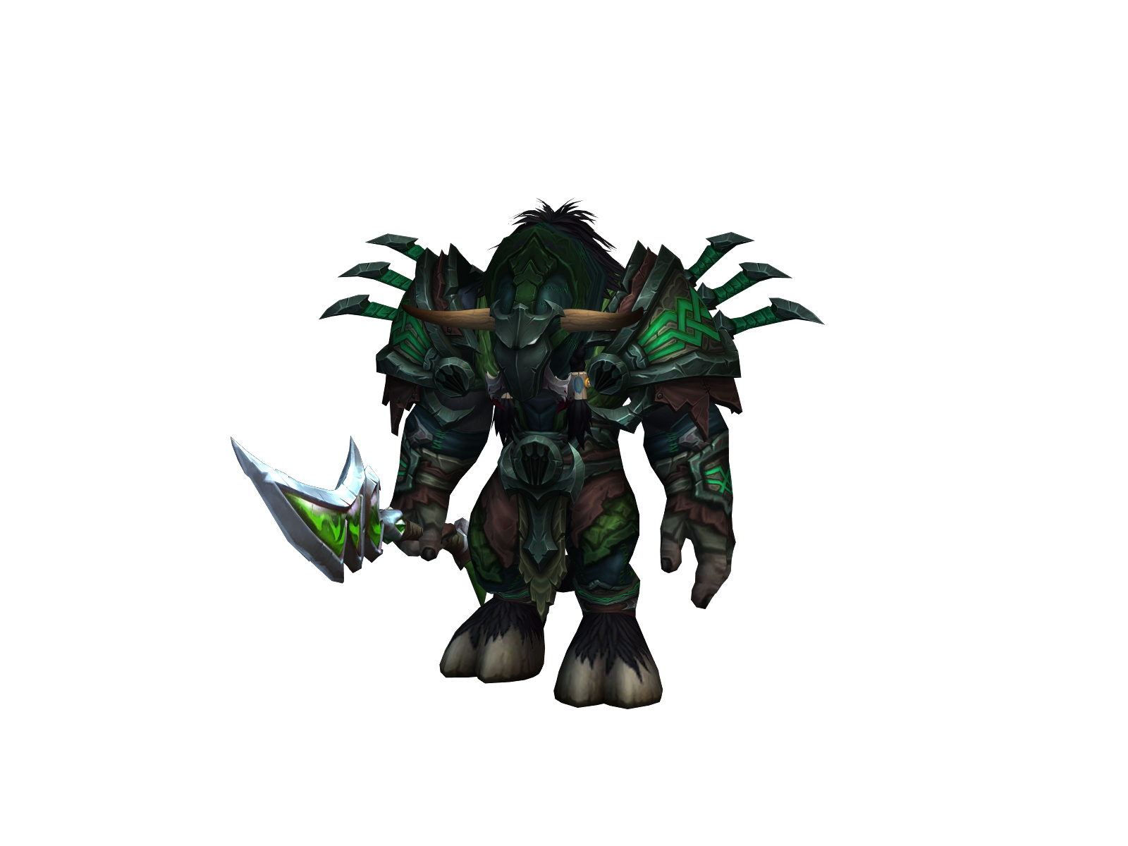 Zyrko 3D character render