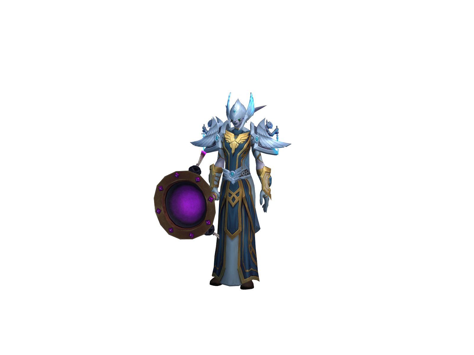 Flojuro 3D character render