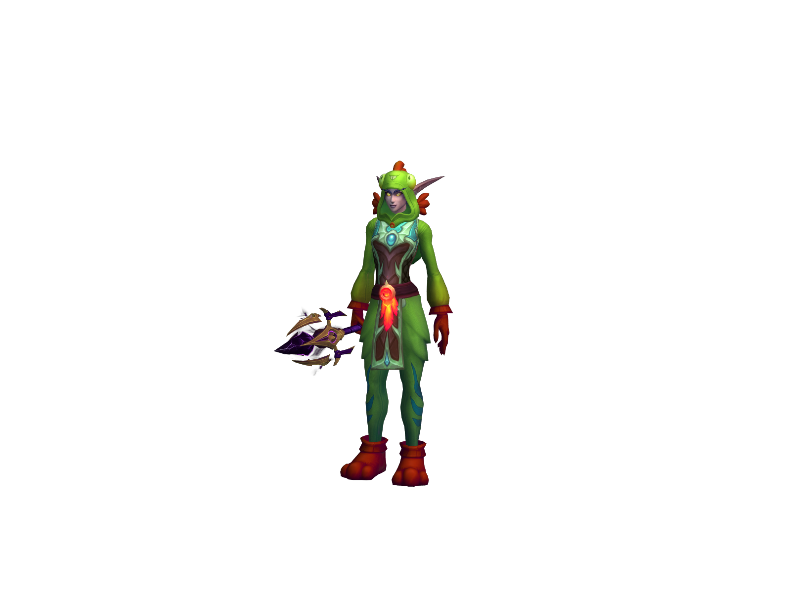 Soloqtarget 3D character render