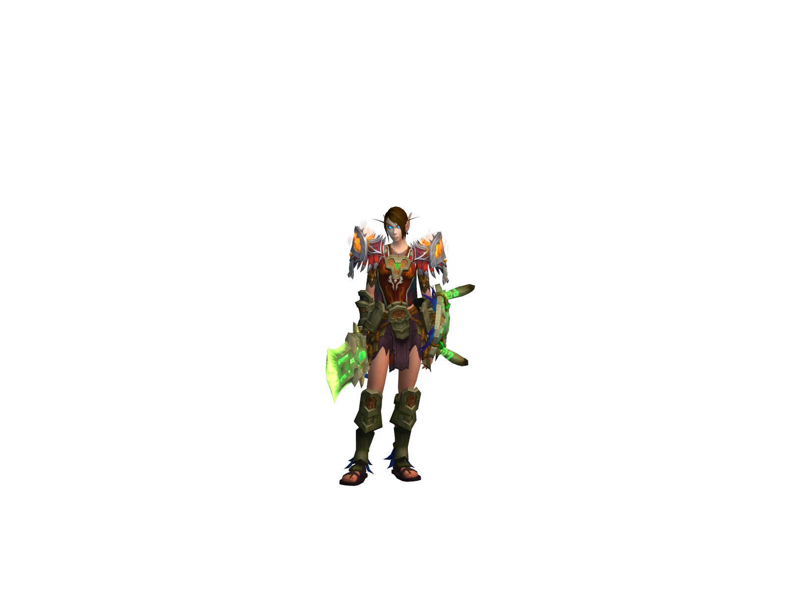 Apolia 3D character render