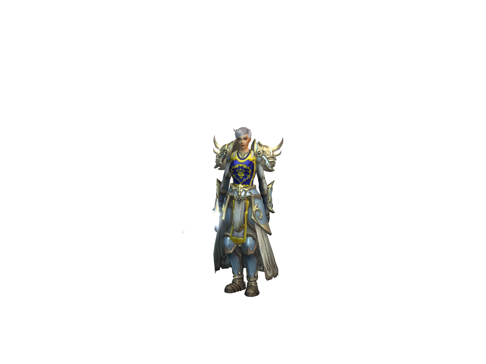 Lley 3D character render